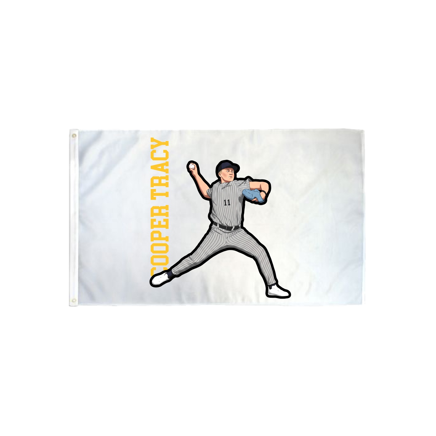 3x5 Flag — Name Vertical in Classic