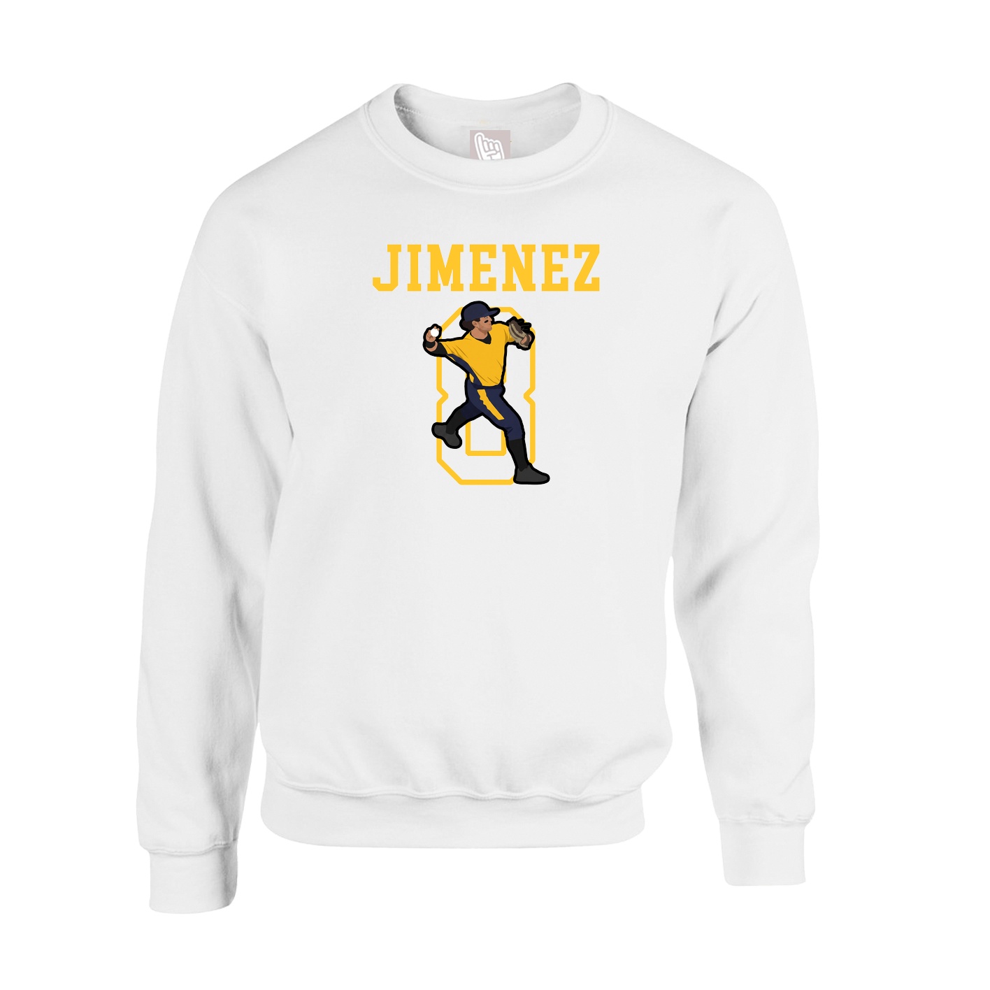Fleece Crew — Shirsey in White