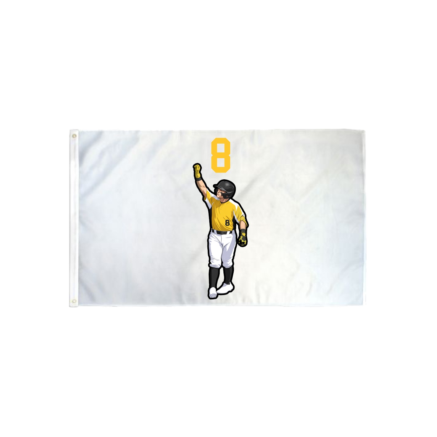 3x5 Flag — Number Top in Classic