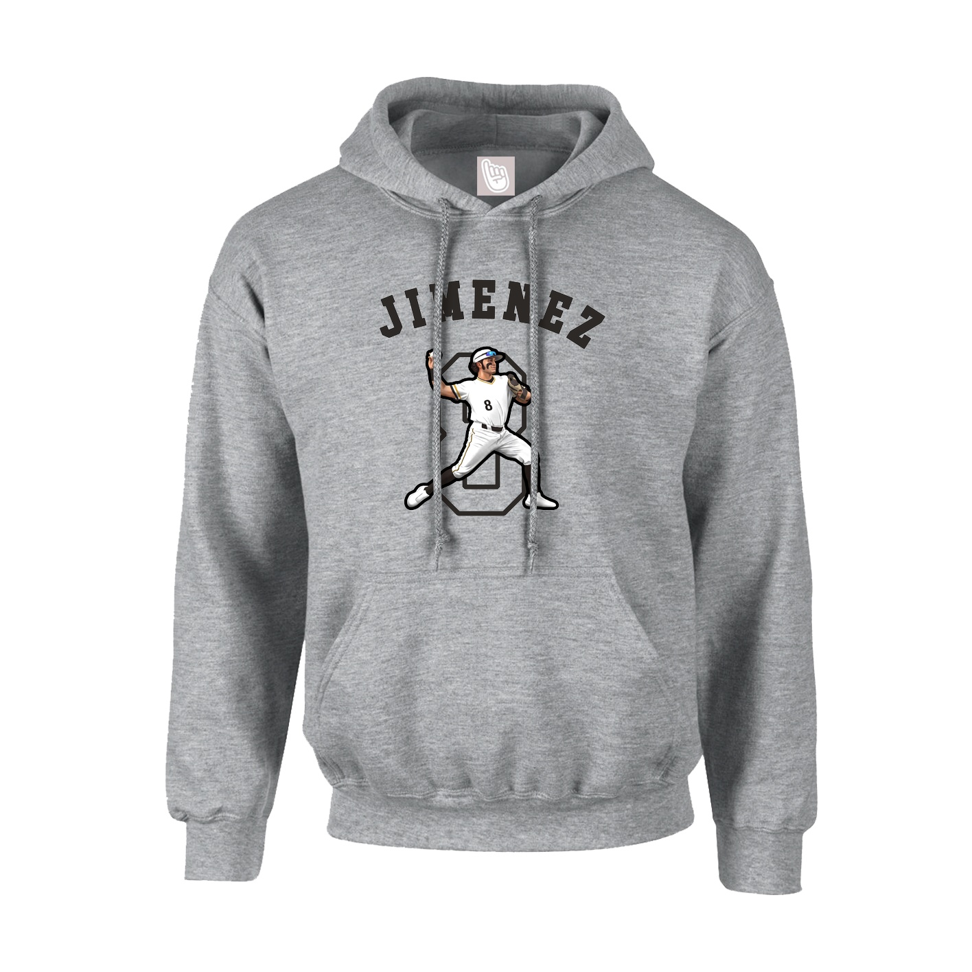Hoodie — Shirsey Arch in Grey