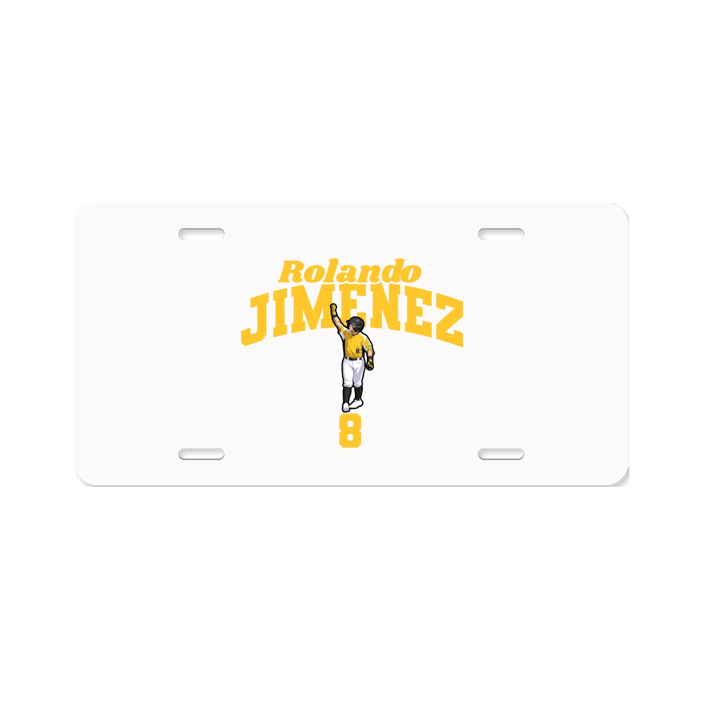 License Plate — Signature Arch in Classic