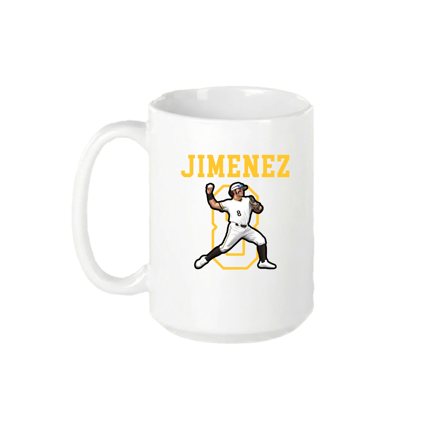 15oz Coffee Mug — Shirsey in White