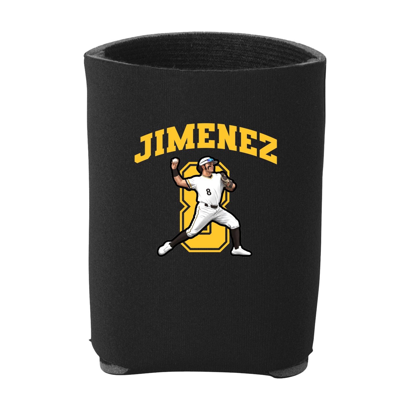 Can Holder — Number in Black