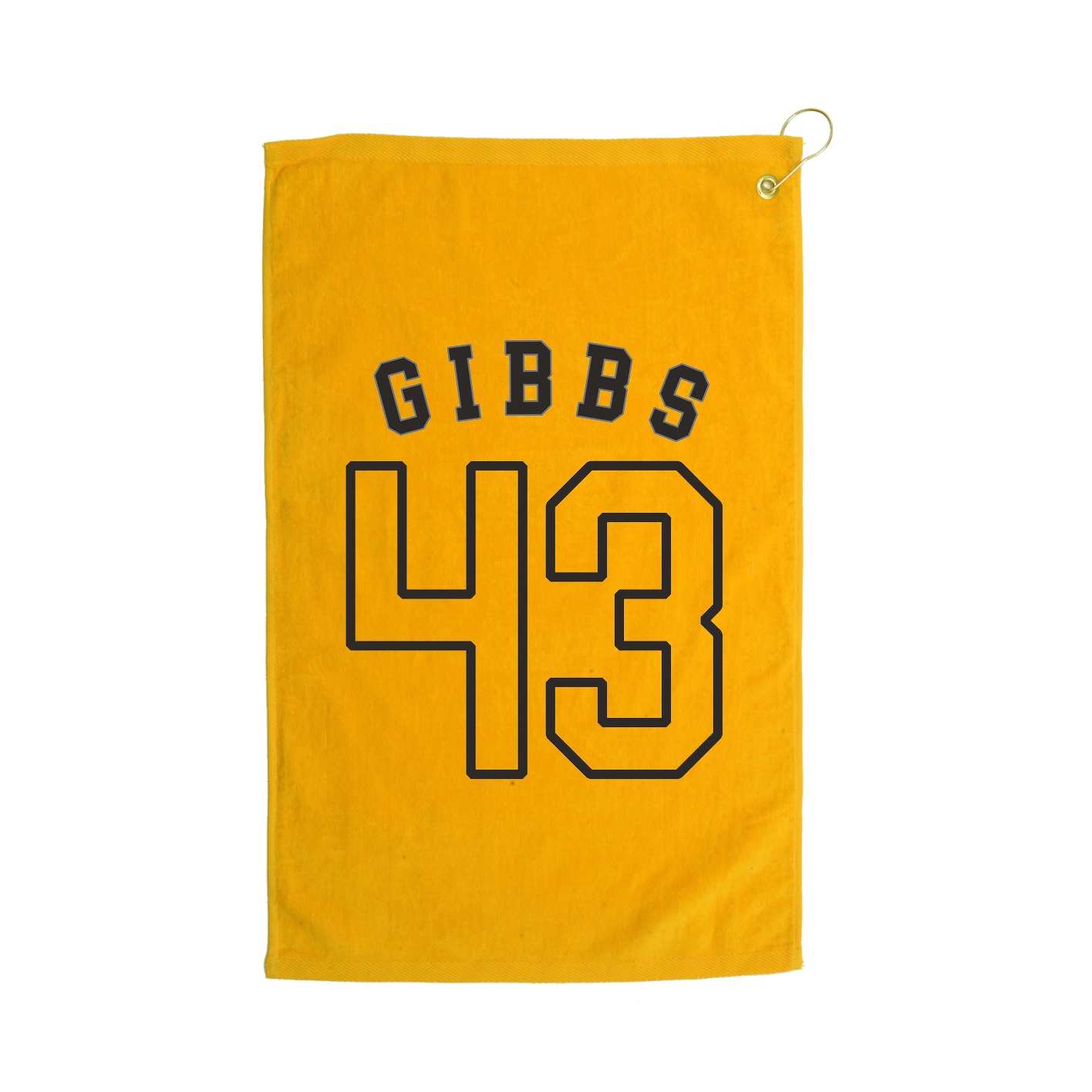 Golf Towel — Shirsey Arch in Gold