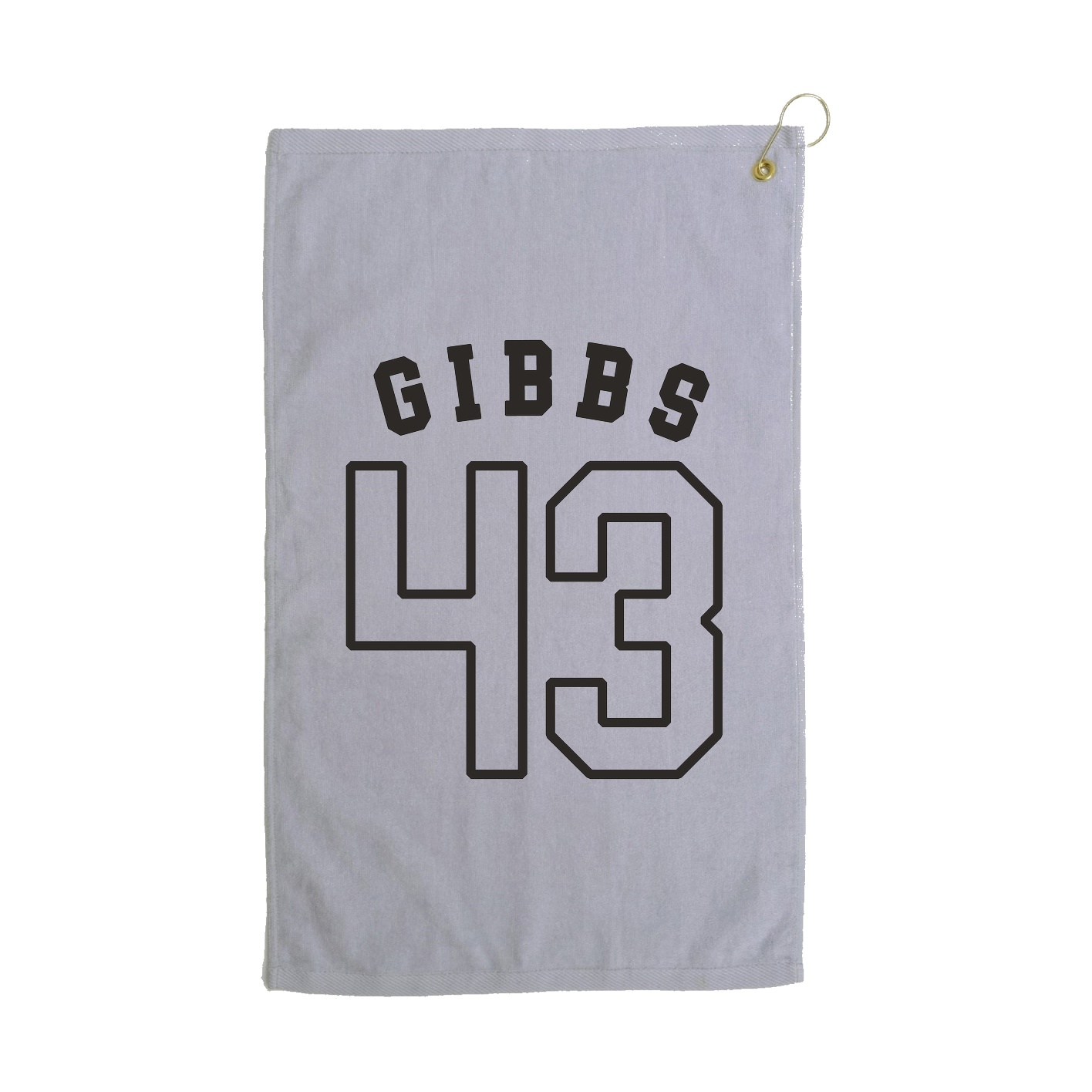 Golf Towel — Shirsey Arch in Grey