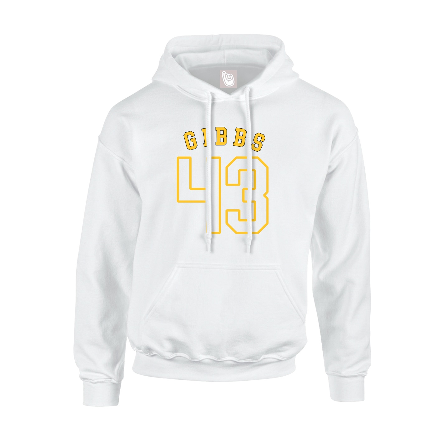 Hoodie — Shirsey Arch in White
