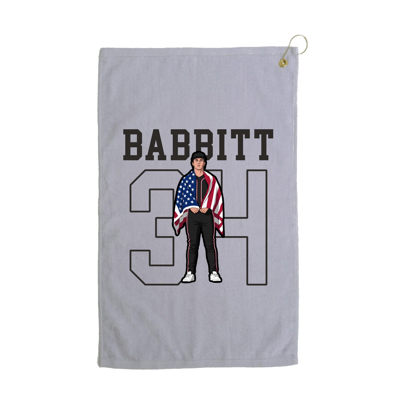 Terry Velour Golf Towel