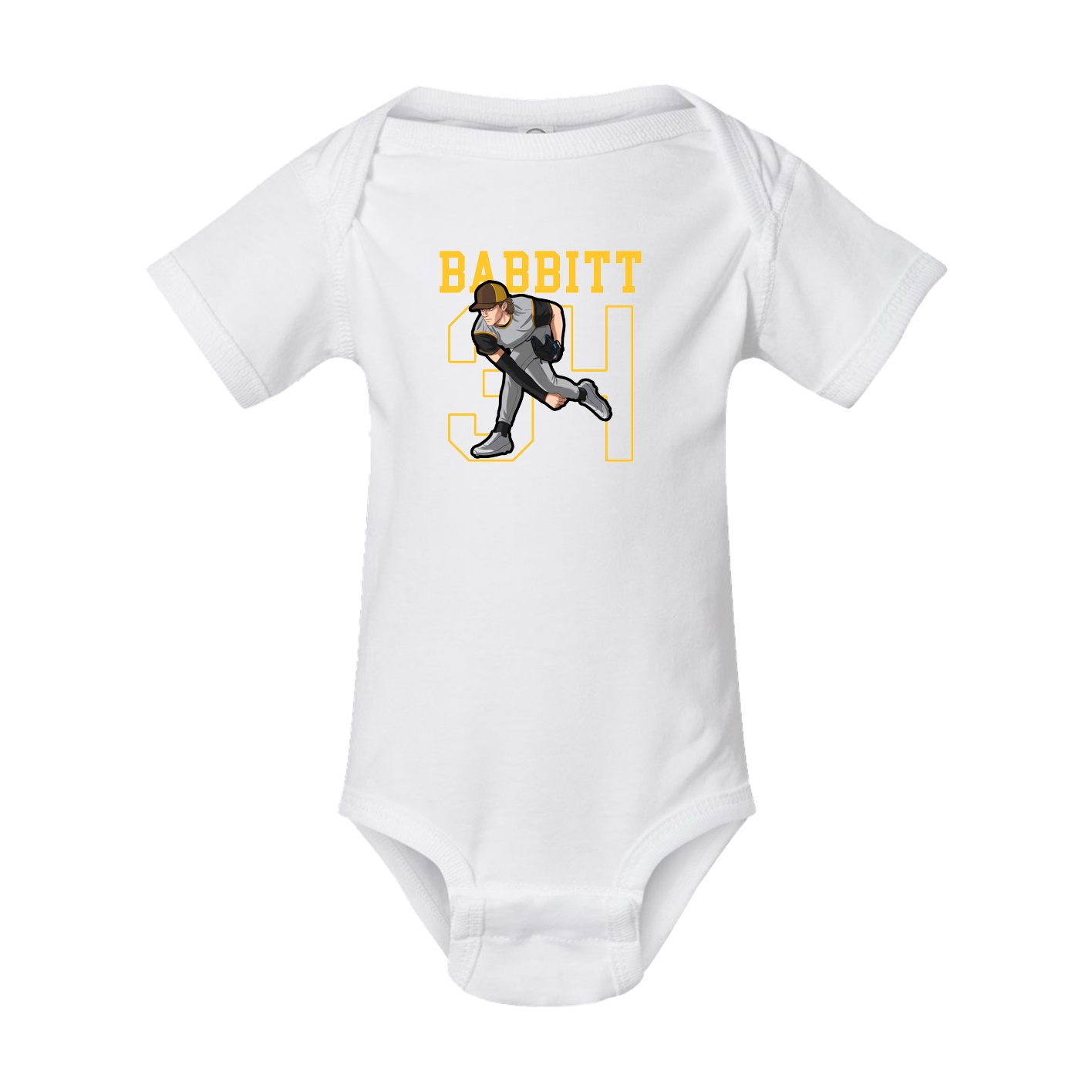 Baby Onesie — Shirsey in White