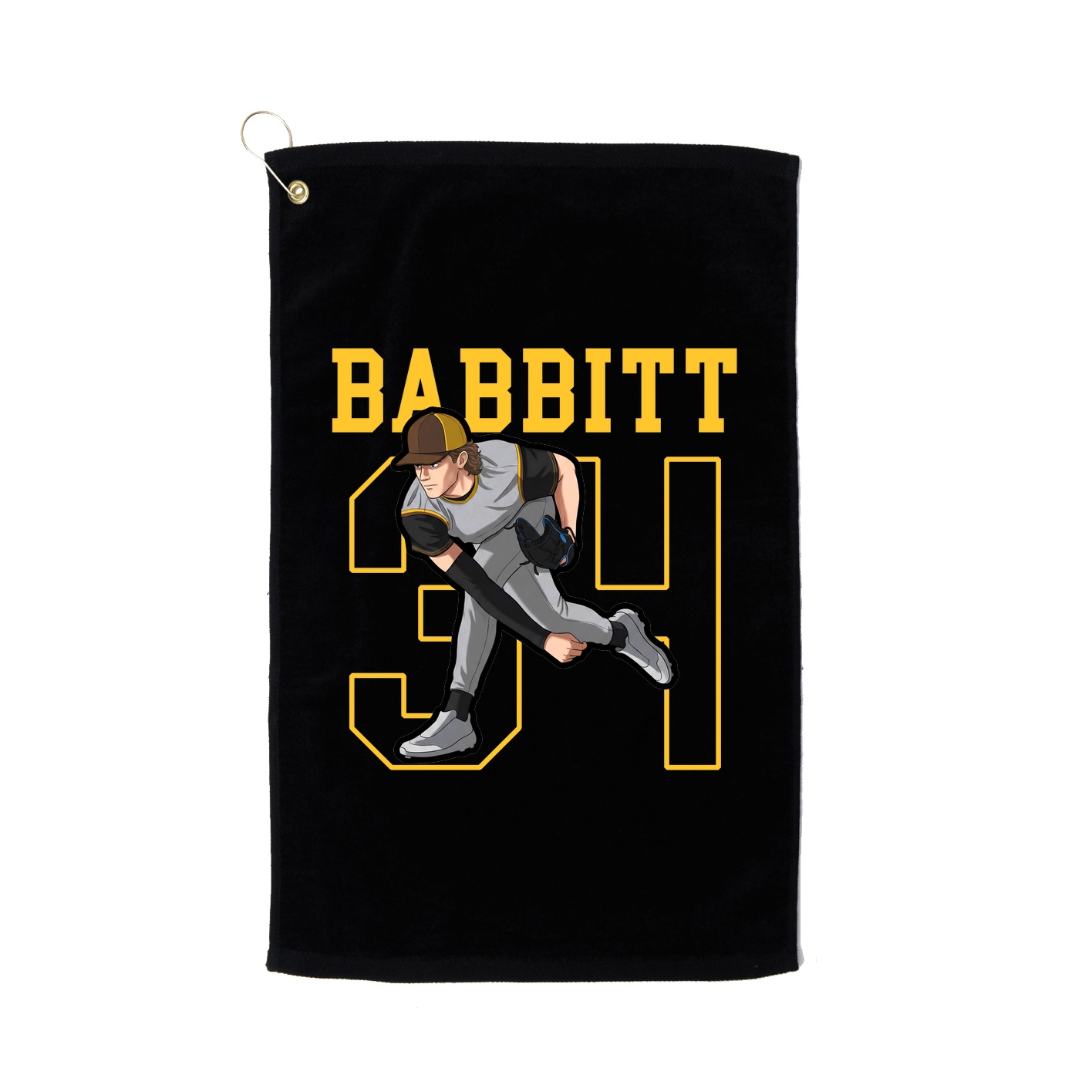 Golf Towel — Shirsey in Black