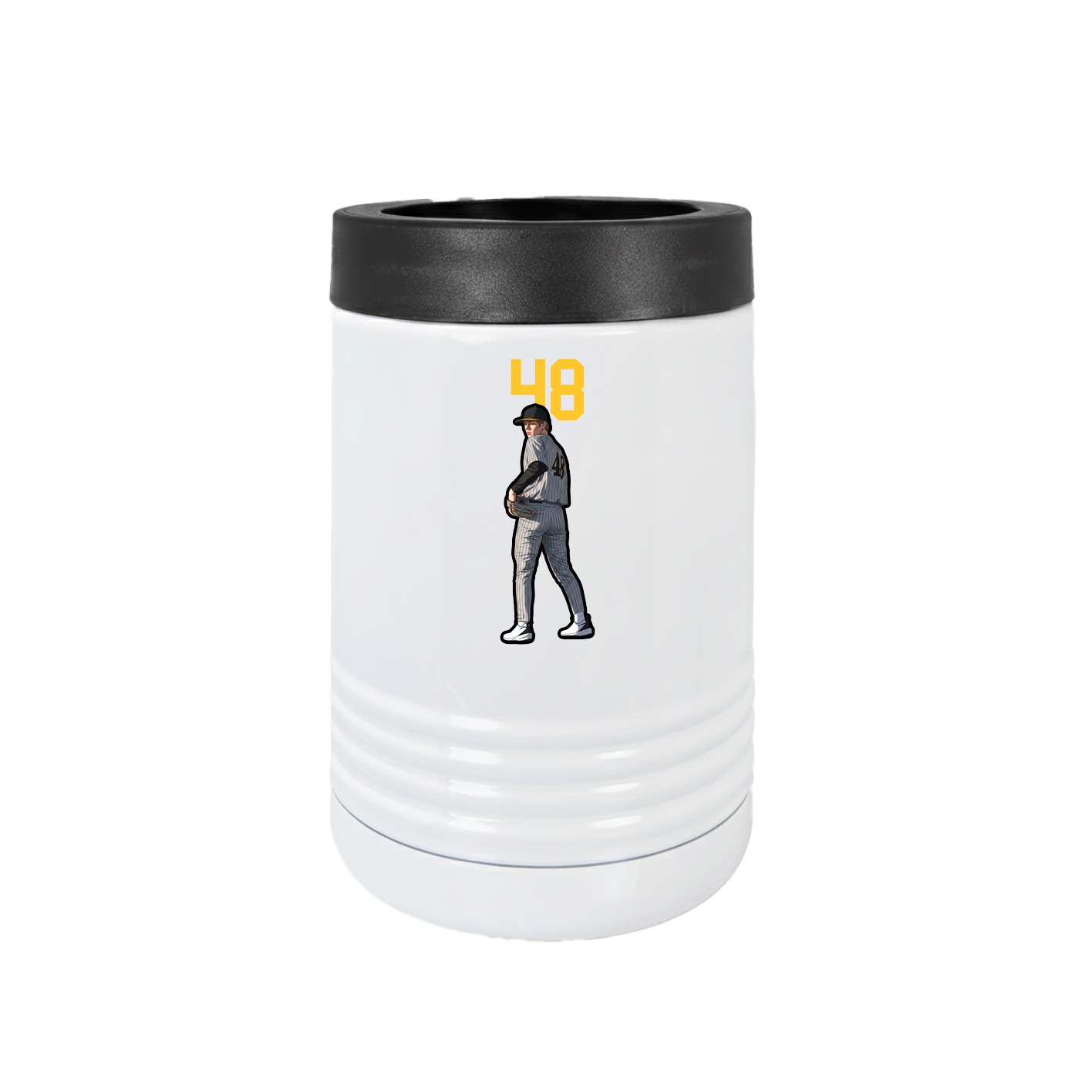 Beverage Holder — Number Top in White