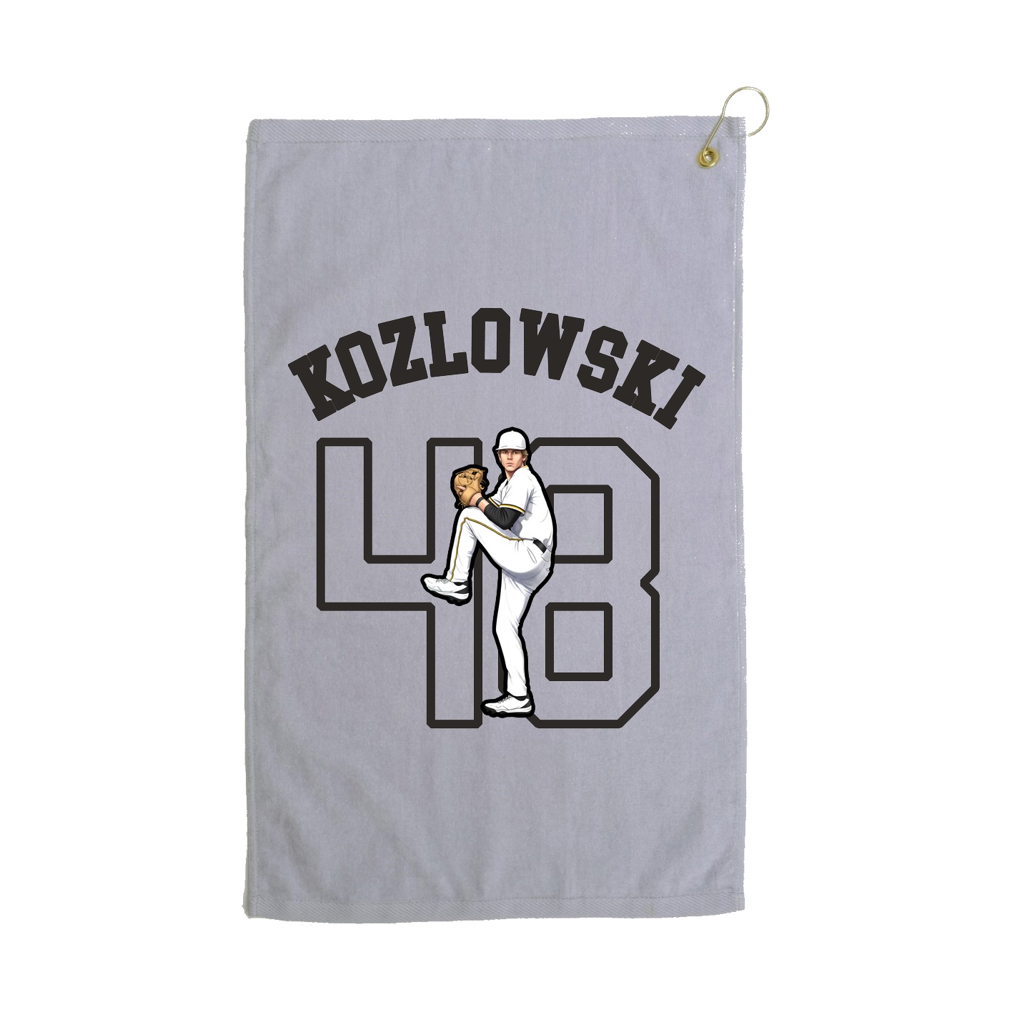Golf Towel — Shirsey Arch in Grey