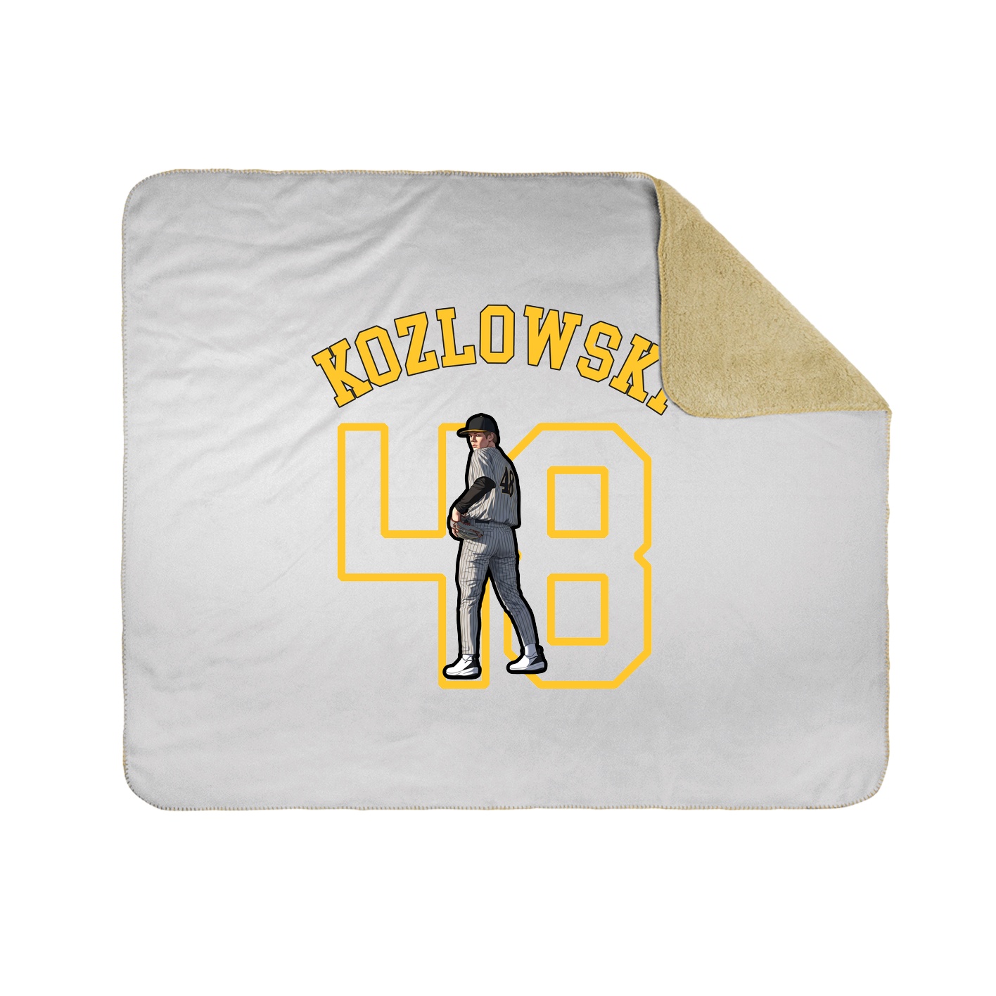 Throw Blanket — Shirsey Arch in White