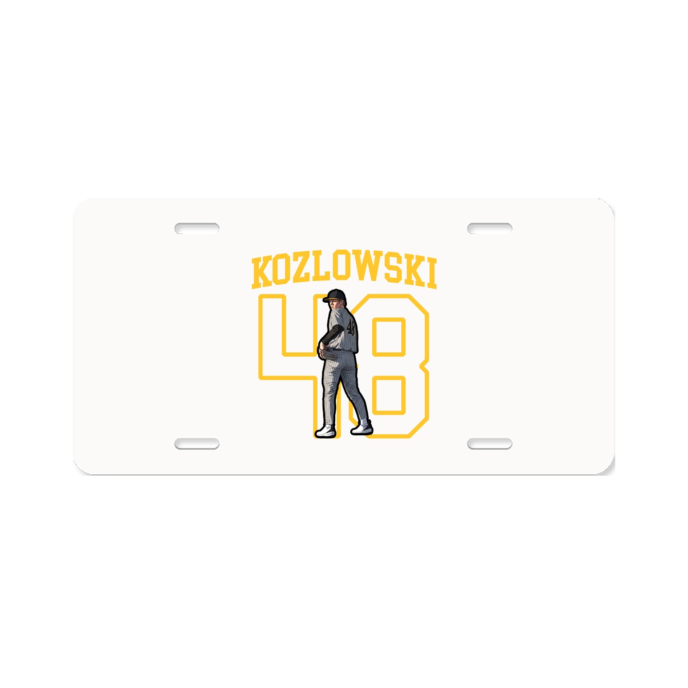 Aluminum License Plate
