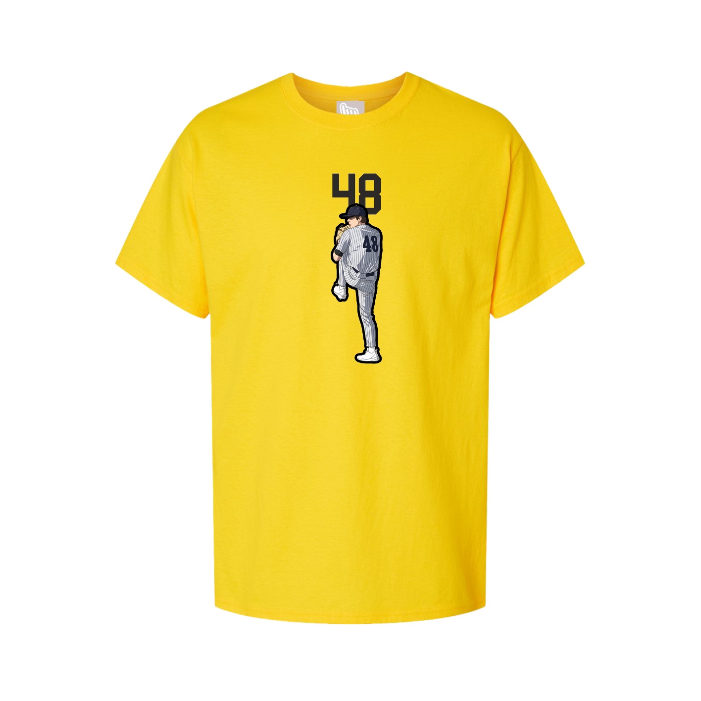 Tee — Number Top in Gold