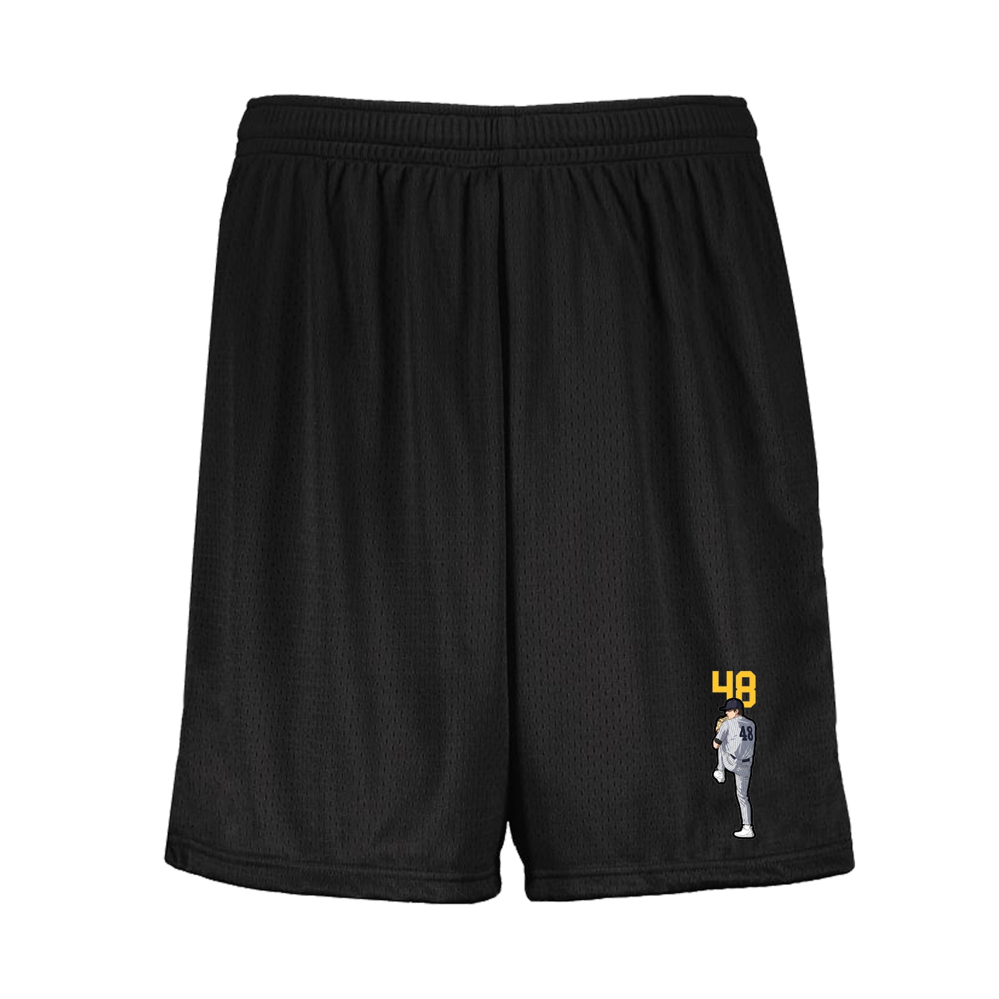 Shorts — Number Top in Black