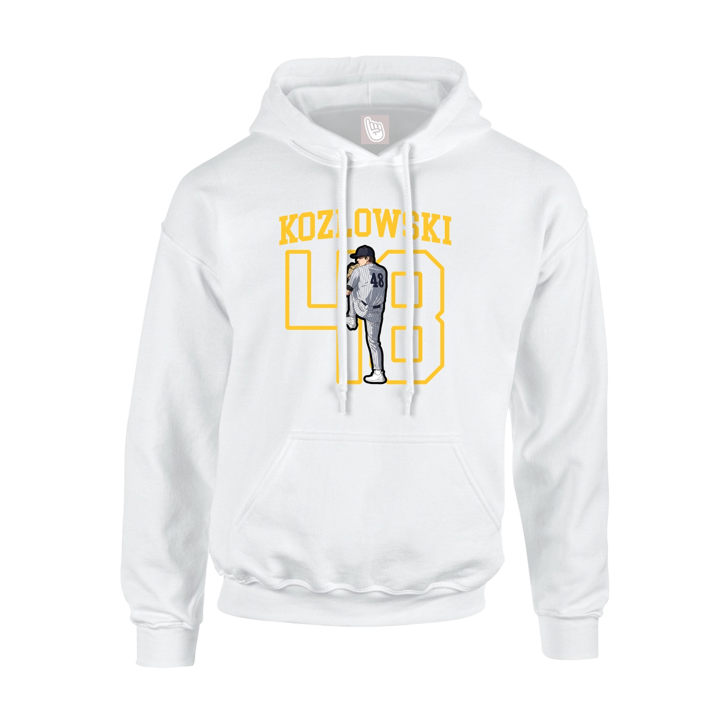 Youth Hoodie — Shirsey in White