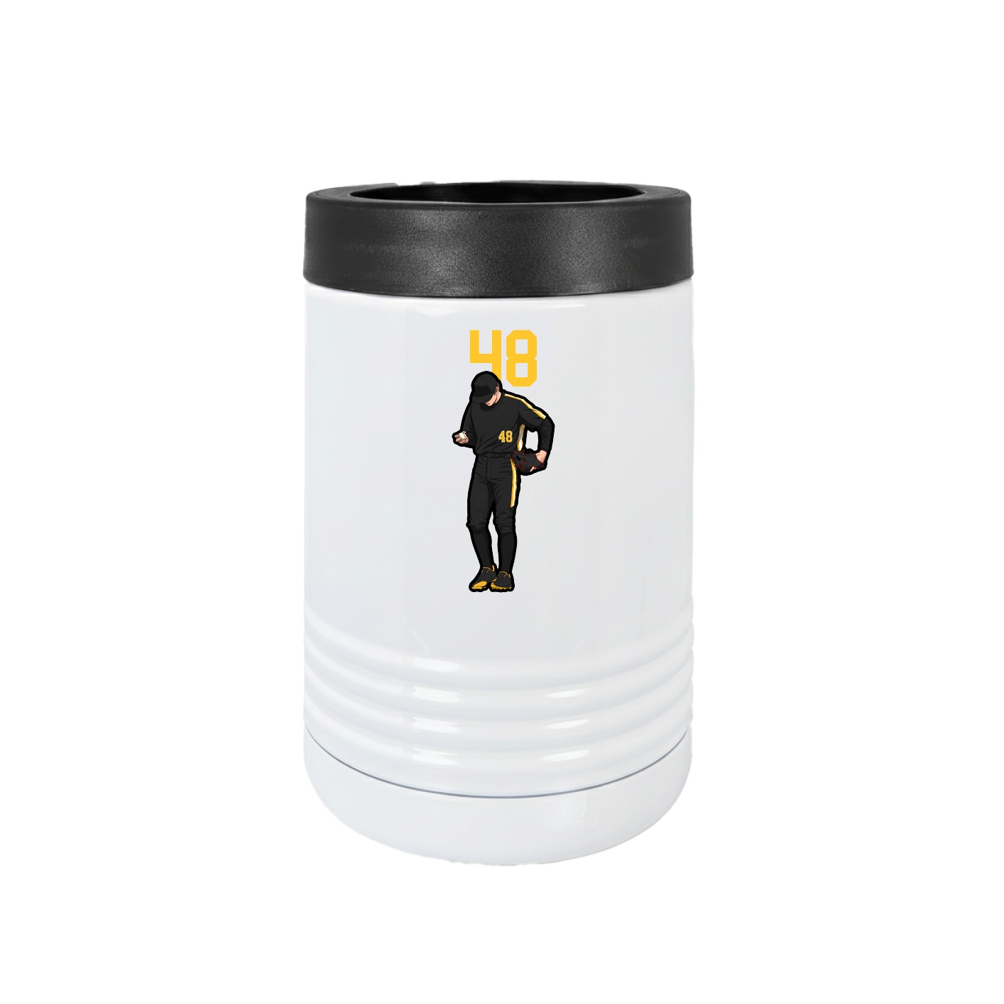 Beverage Holder — Number Top in White