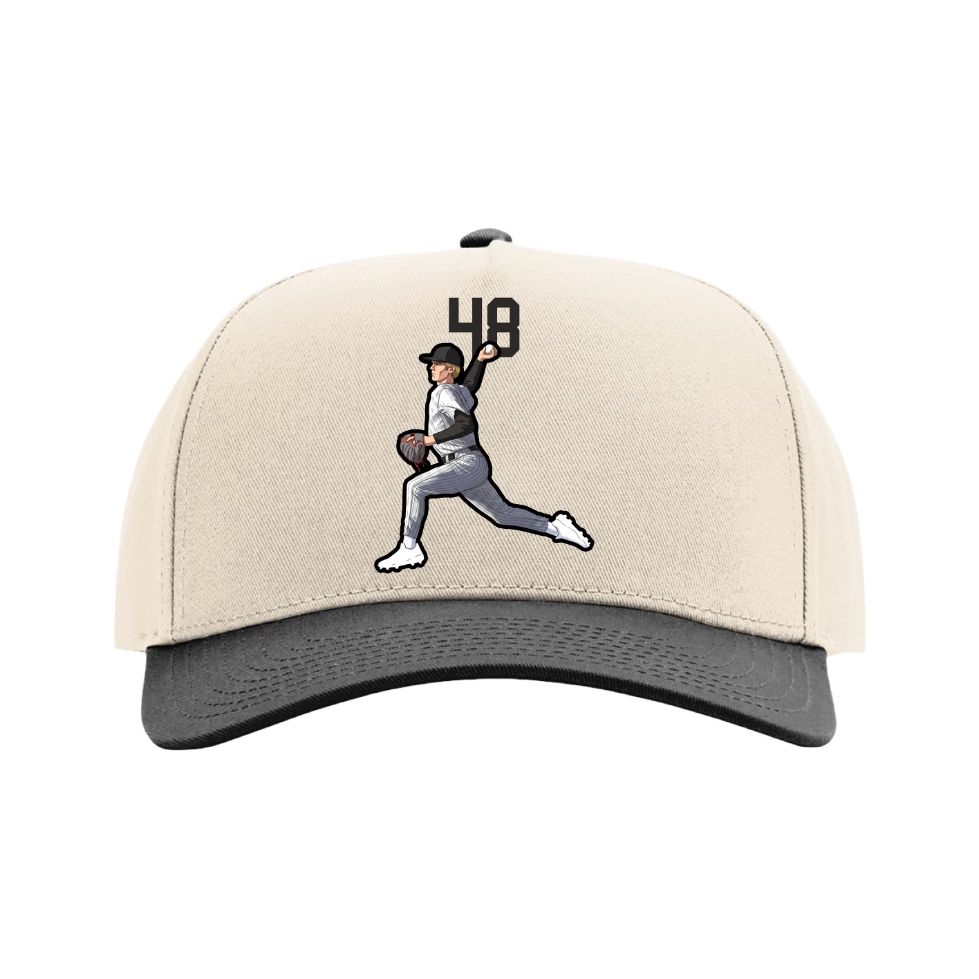Full Fabric Five-Panel Champ Cap