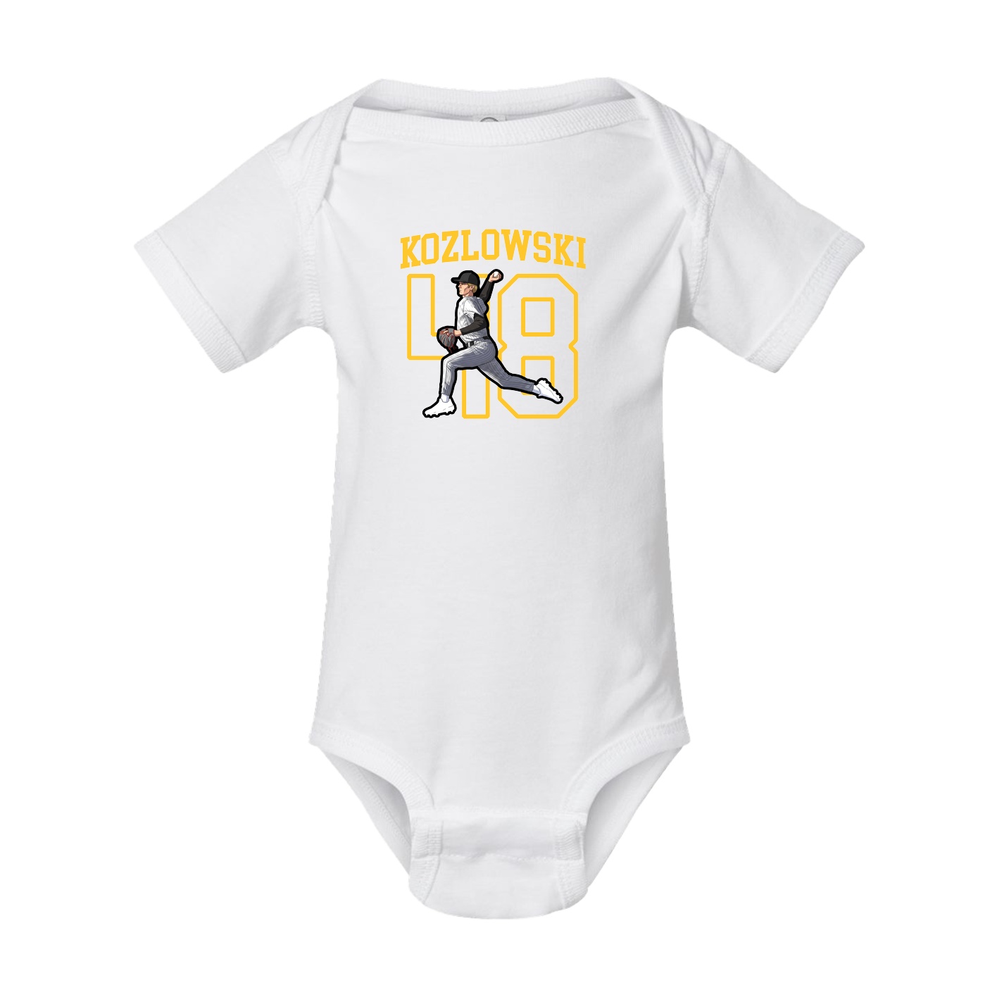Baby Onesie — Shirsey in White
