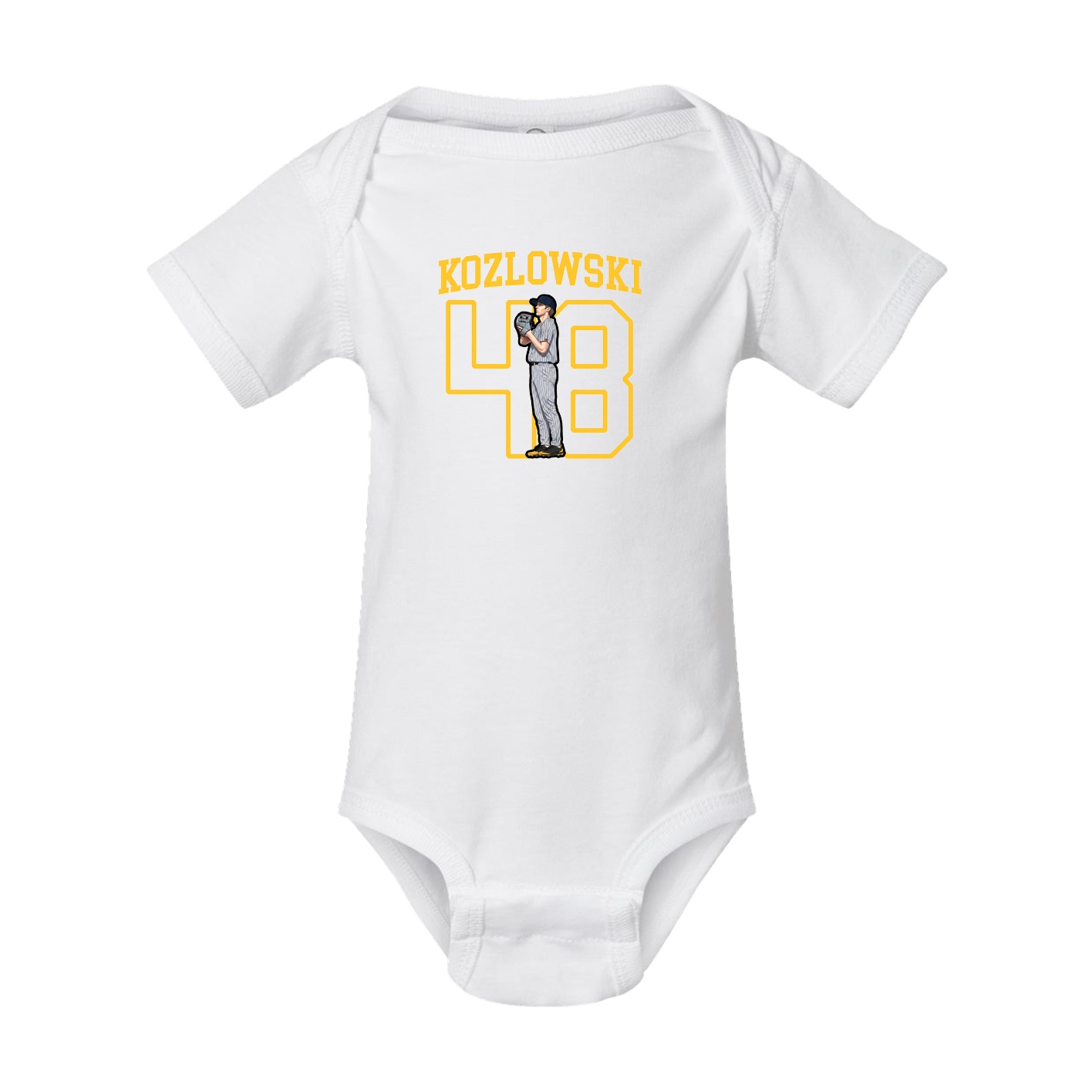 Baby Onesie — Shirsey in White