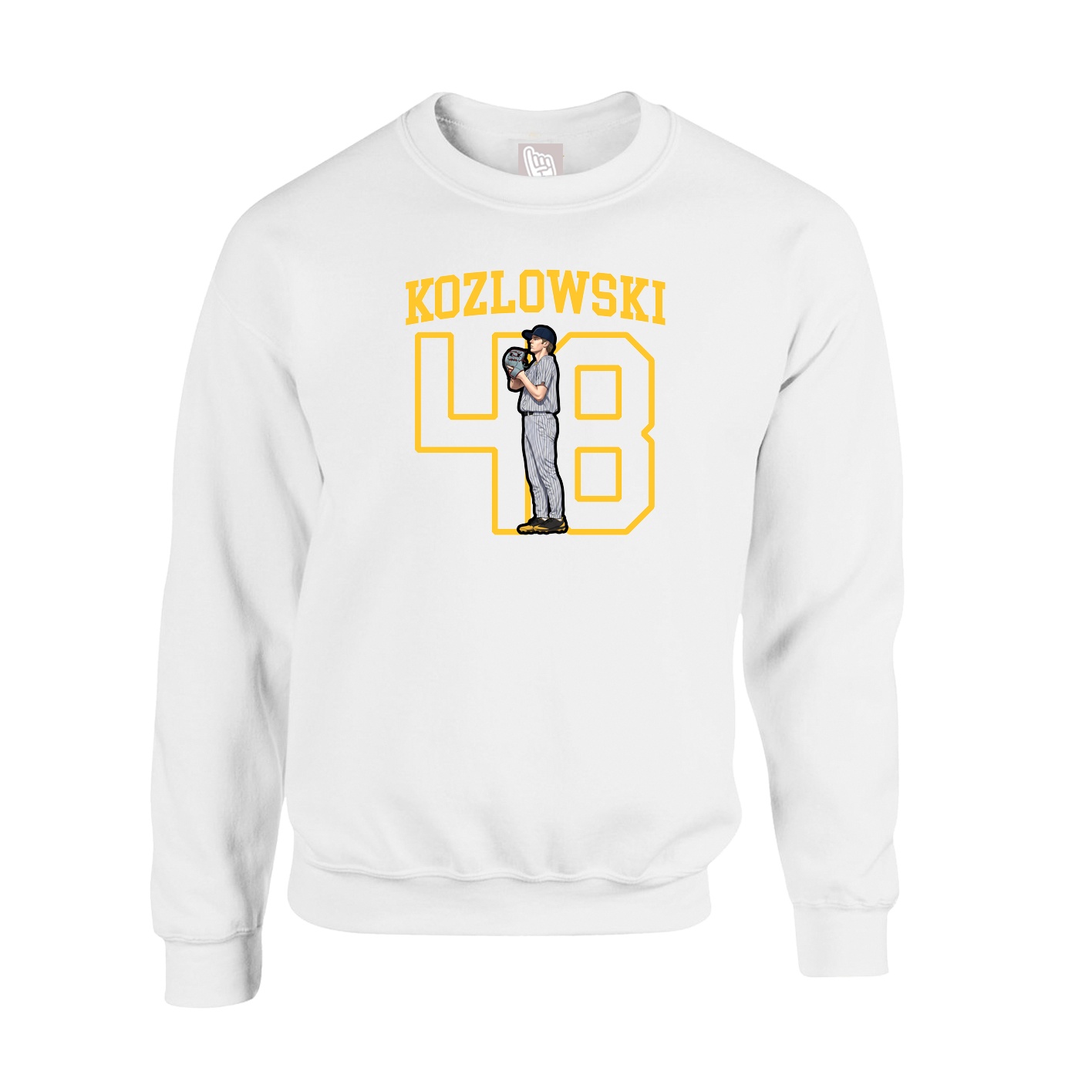 Fleece Crew — Shirsey in White
