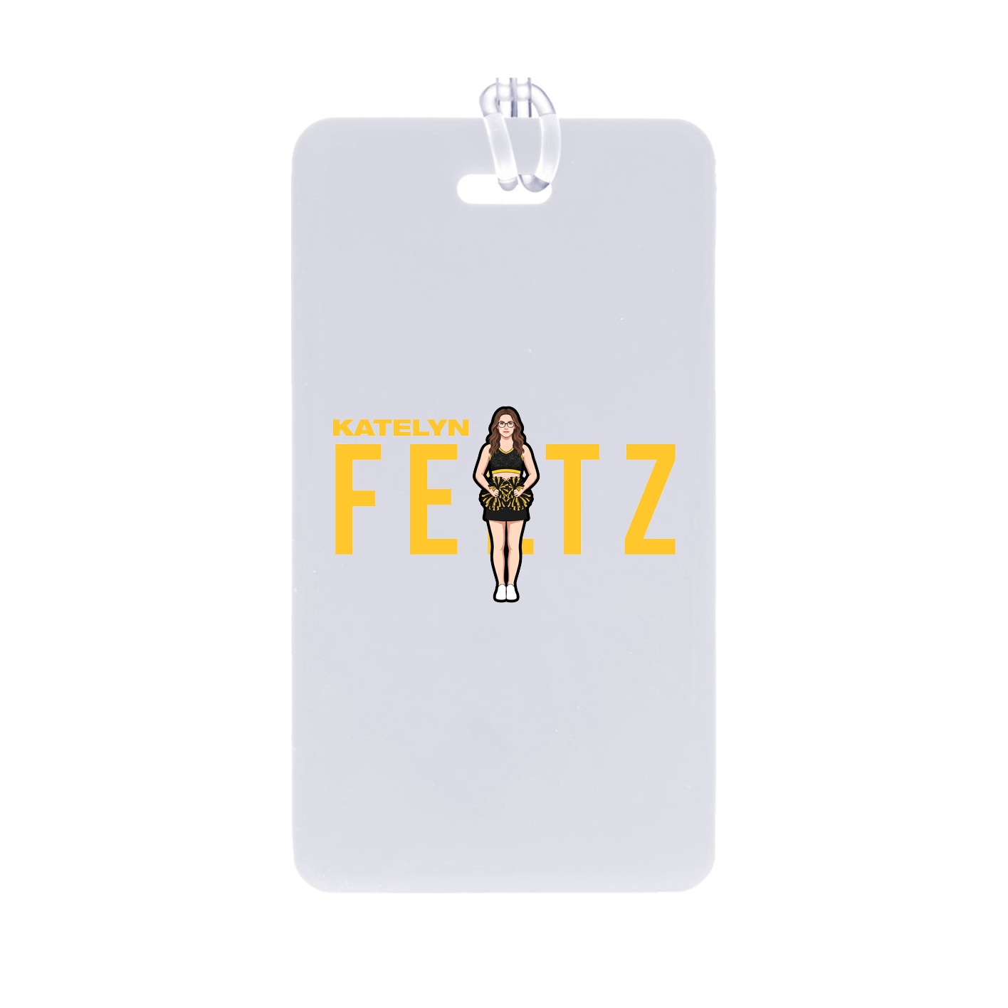 Bag Tag — Player Name in Classic
