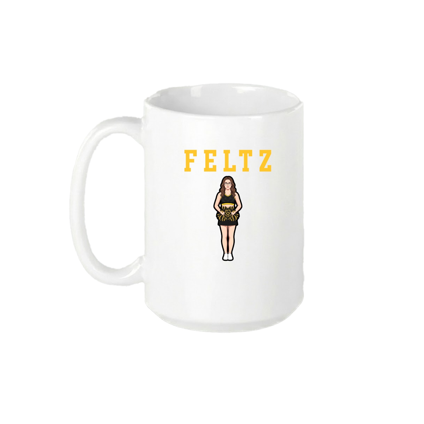 15oz Coffee Mug — Shirsey in White