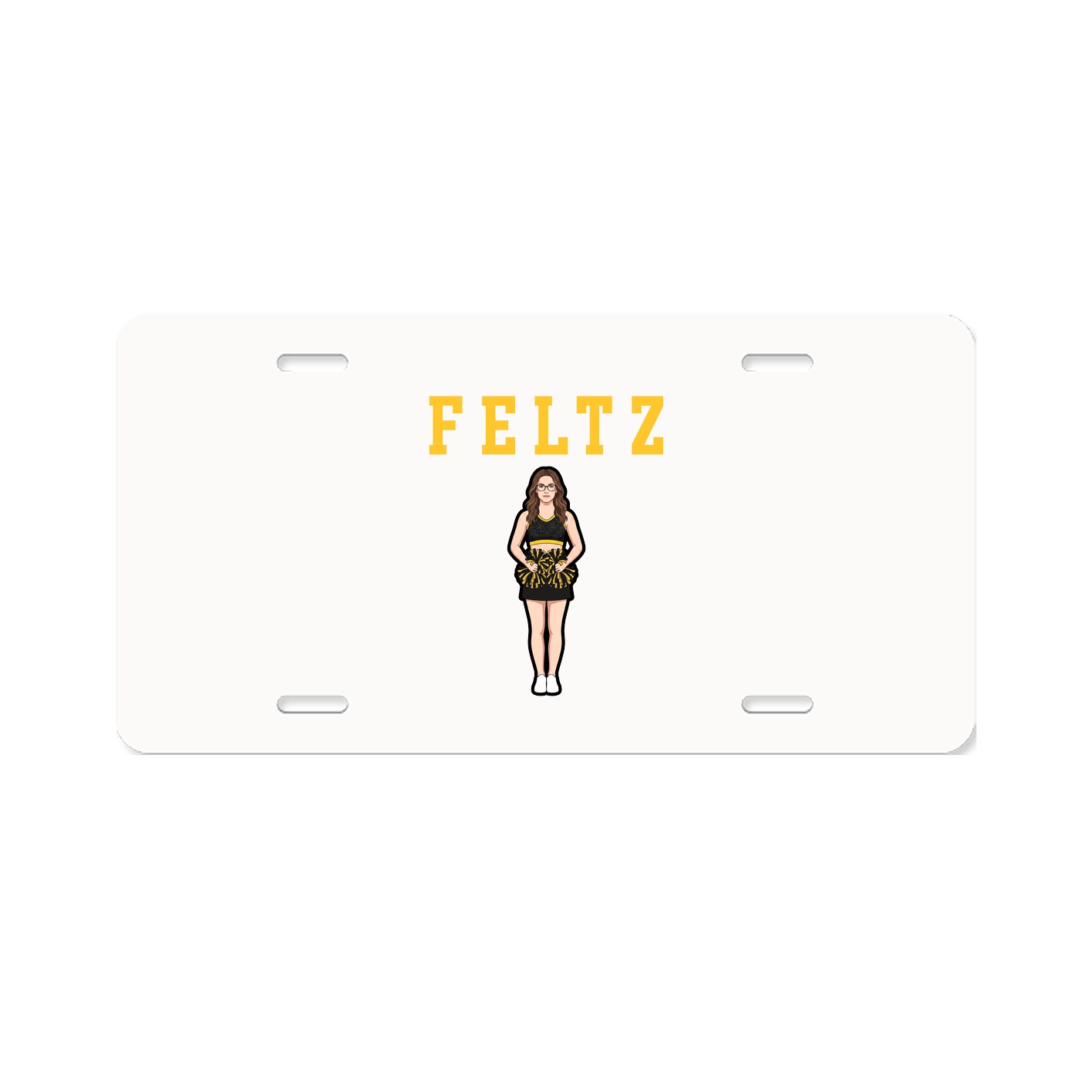 License Plate — Shirsey in Classic