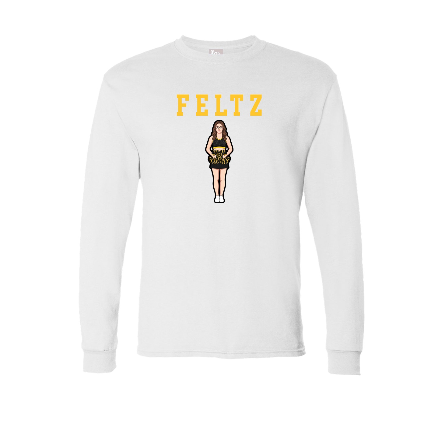 Long Sleeve Tee — Shirsey in White