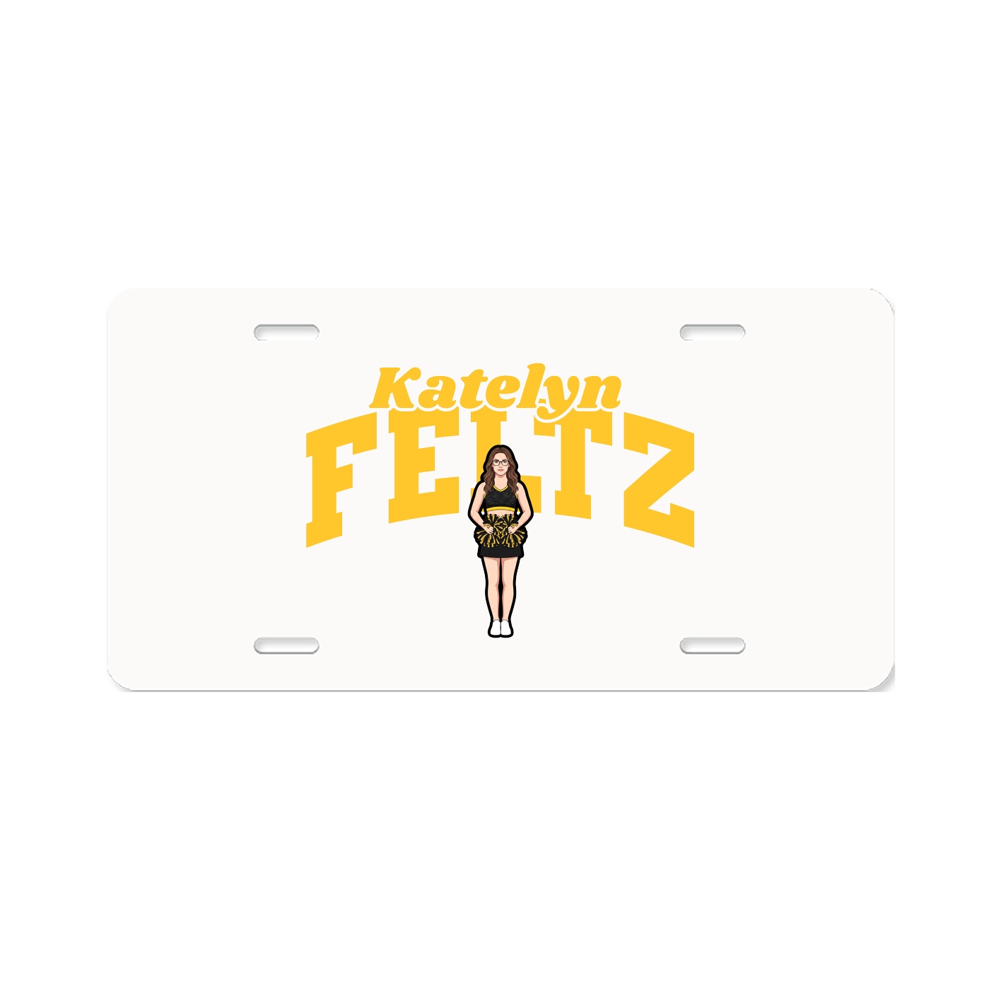 License Plate — Signature Arch in Classic