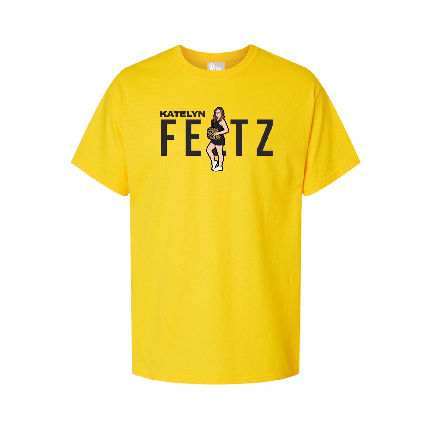 Youth Tee — Player Name in Gold