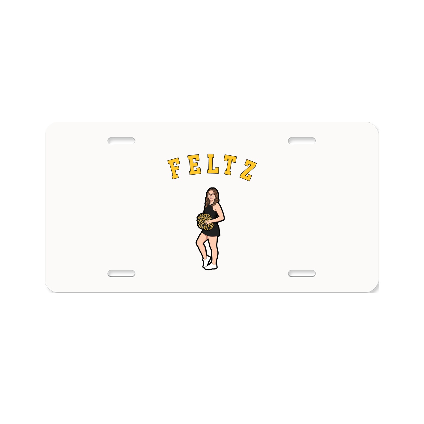 License Plate — Shirsey Arch in Classic