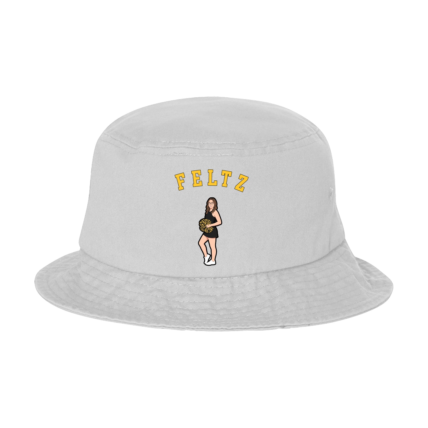 Bucket Cap — Shirsey Arch in White