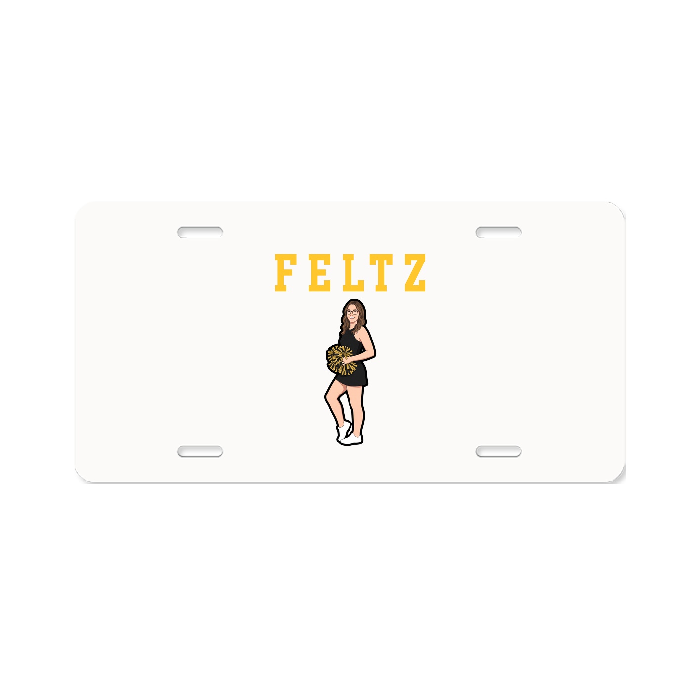 License Plate — Shirsey in Classic