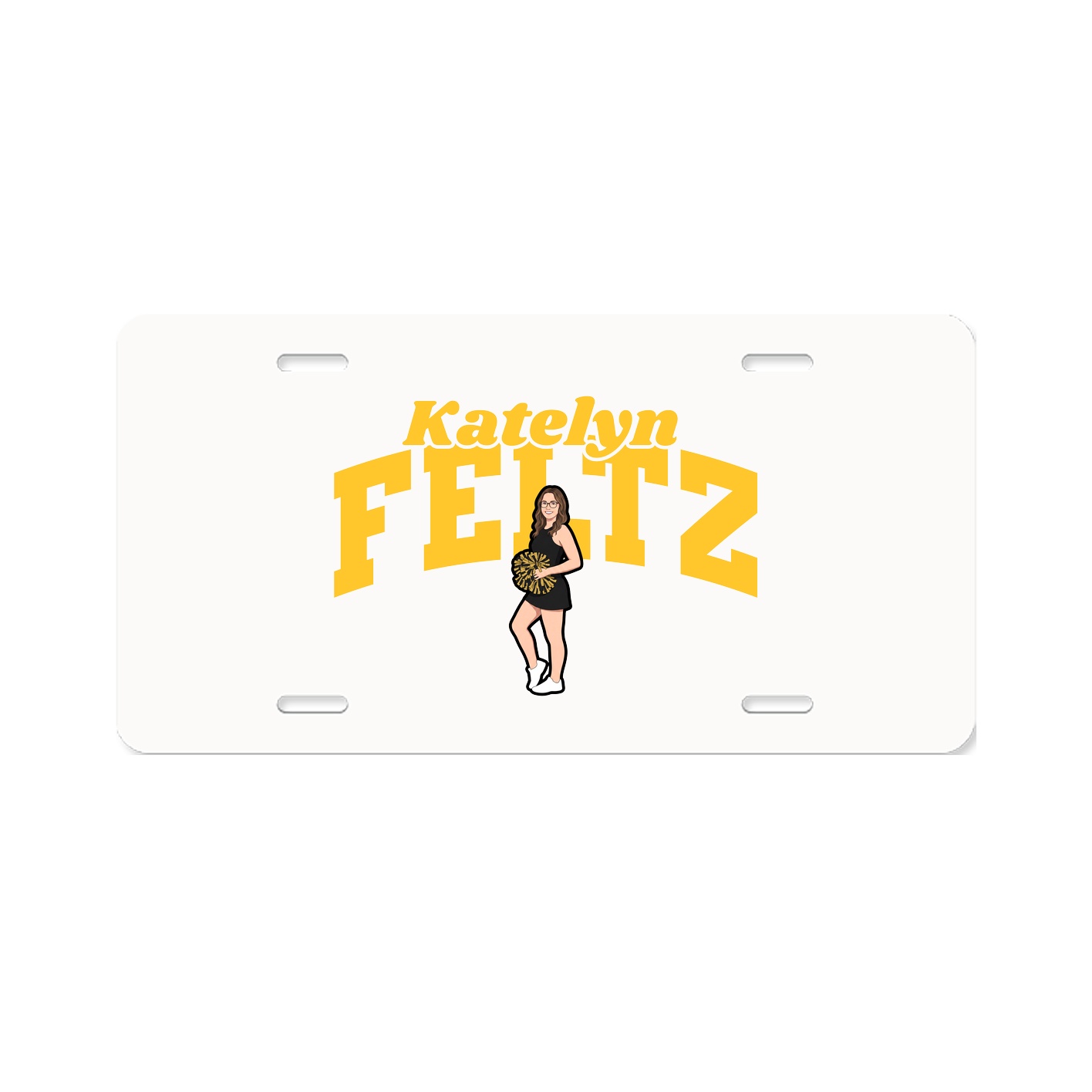 License Plate — Signature Arch in Classic