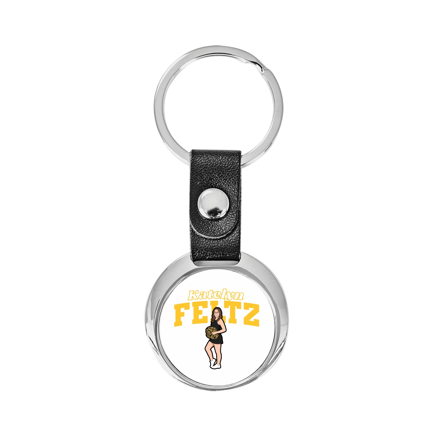 Key Chain — Name Arch in Classic