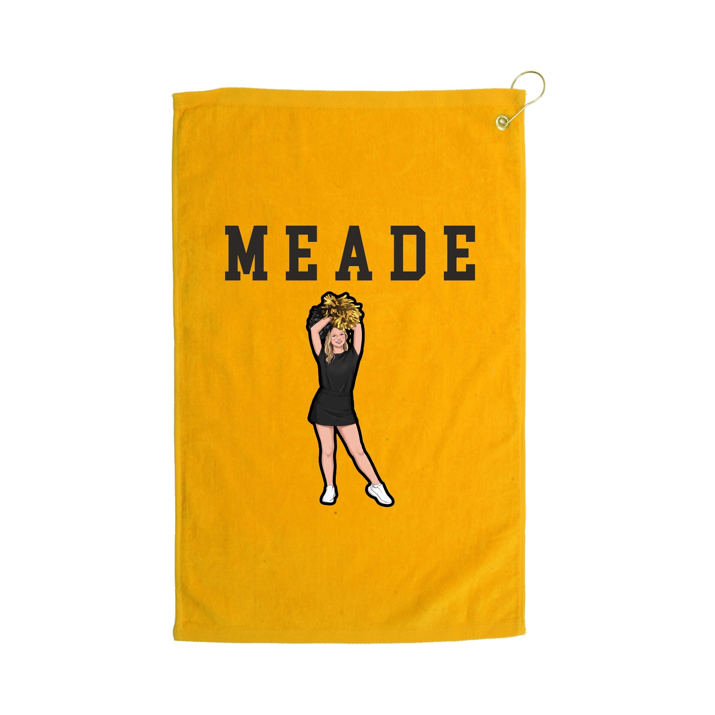 Golf Towel — Shirsey in Gold