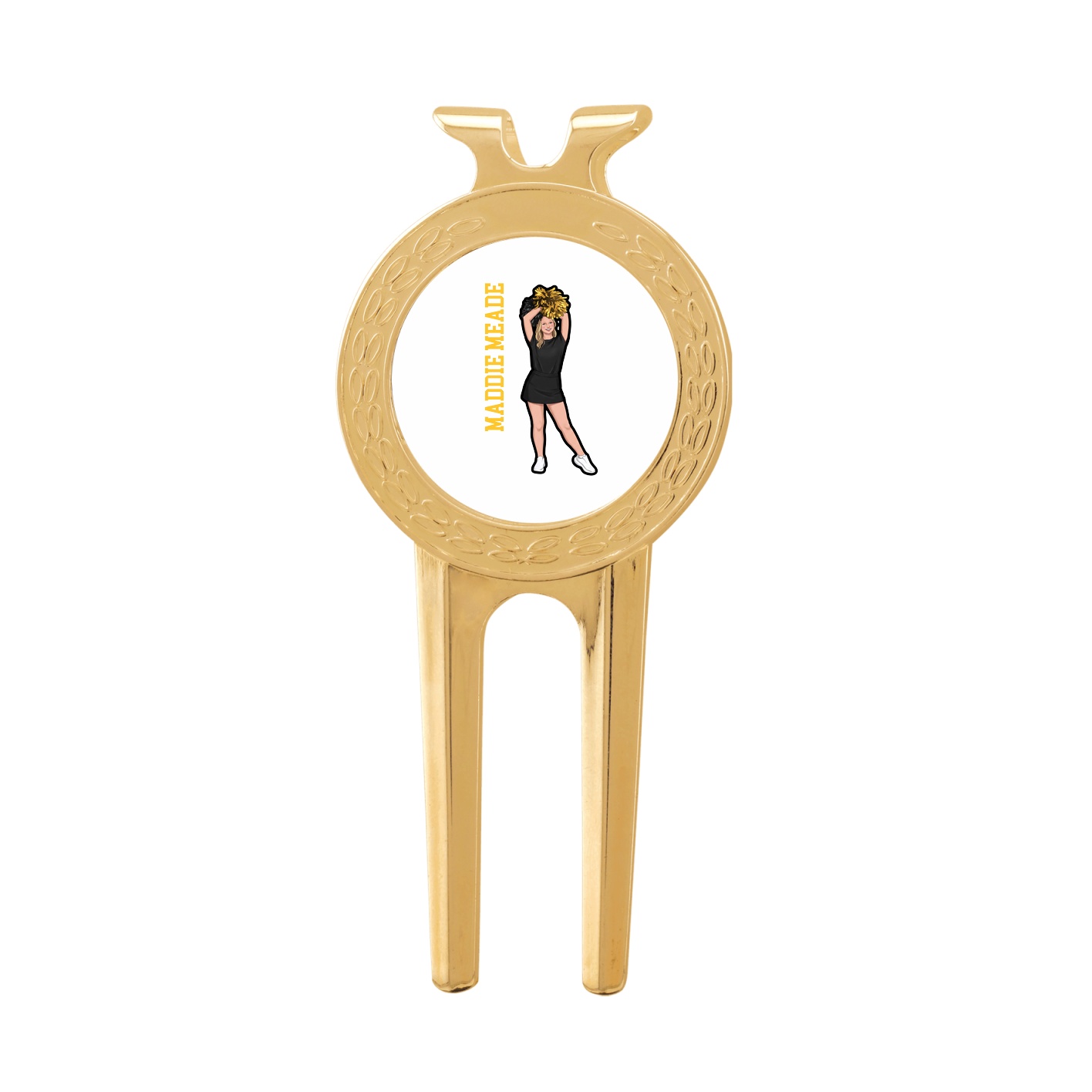 Divot Tool with Ball Marker — Name Vertical in Classic