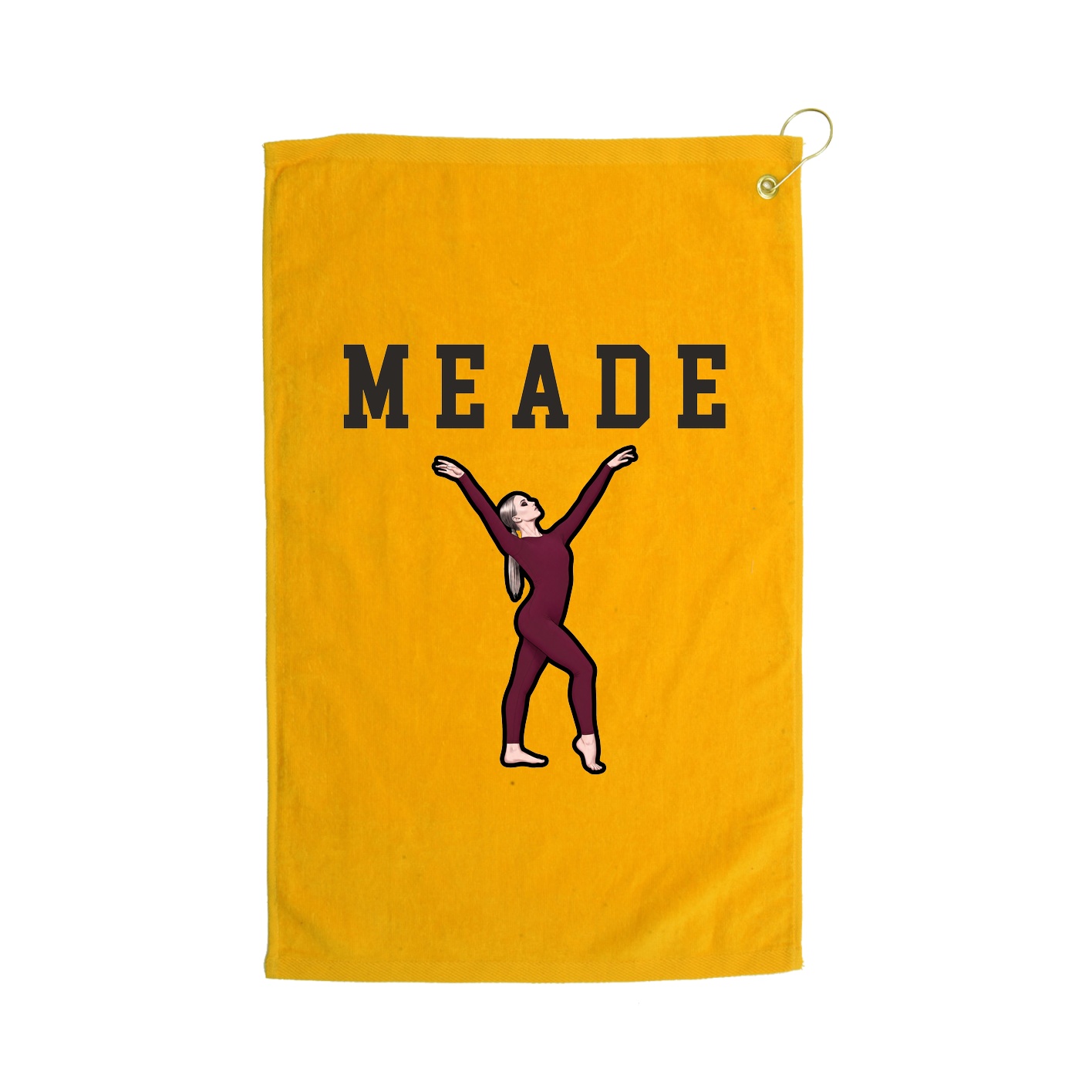 Golf Towel — Shirsey in Gold