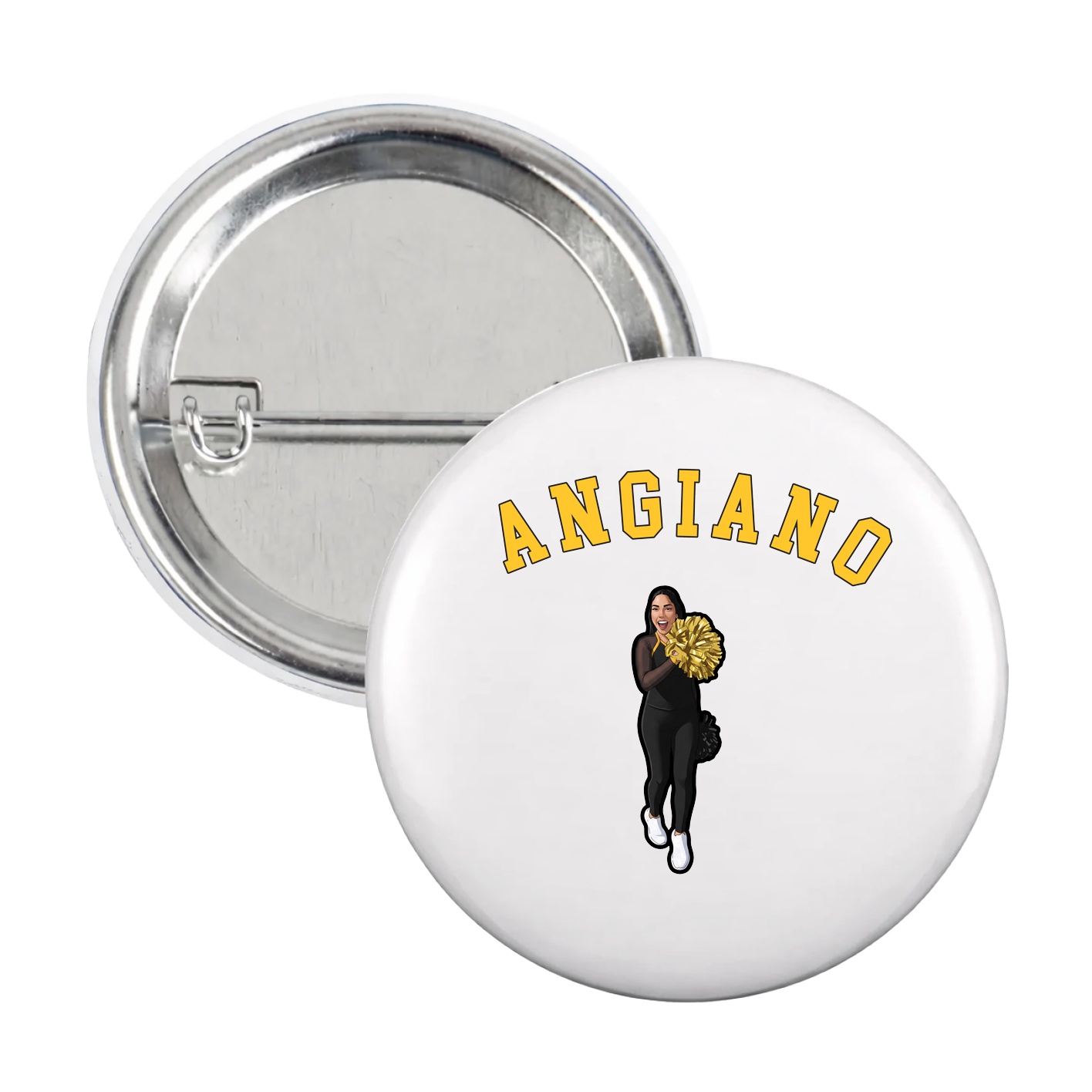 Game Day Button — Shirsey Arch in White