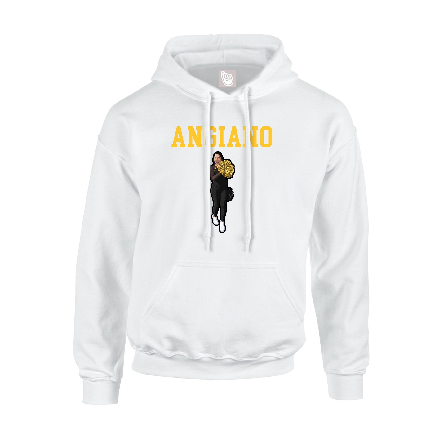 Youth Hoodie — Shirsey in White