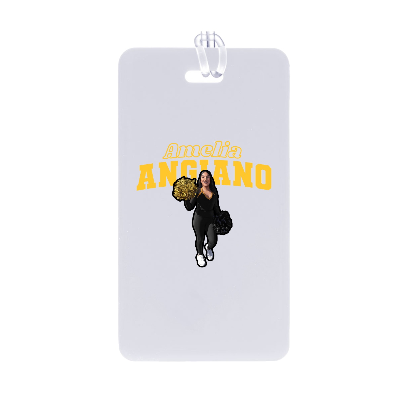 Bag Tag — Name Arch in Classic