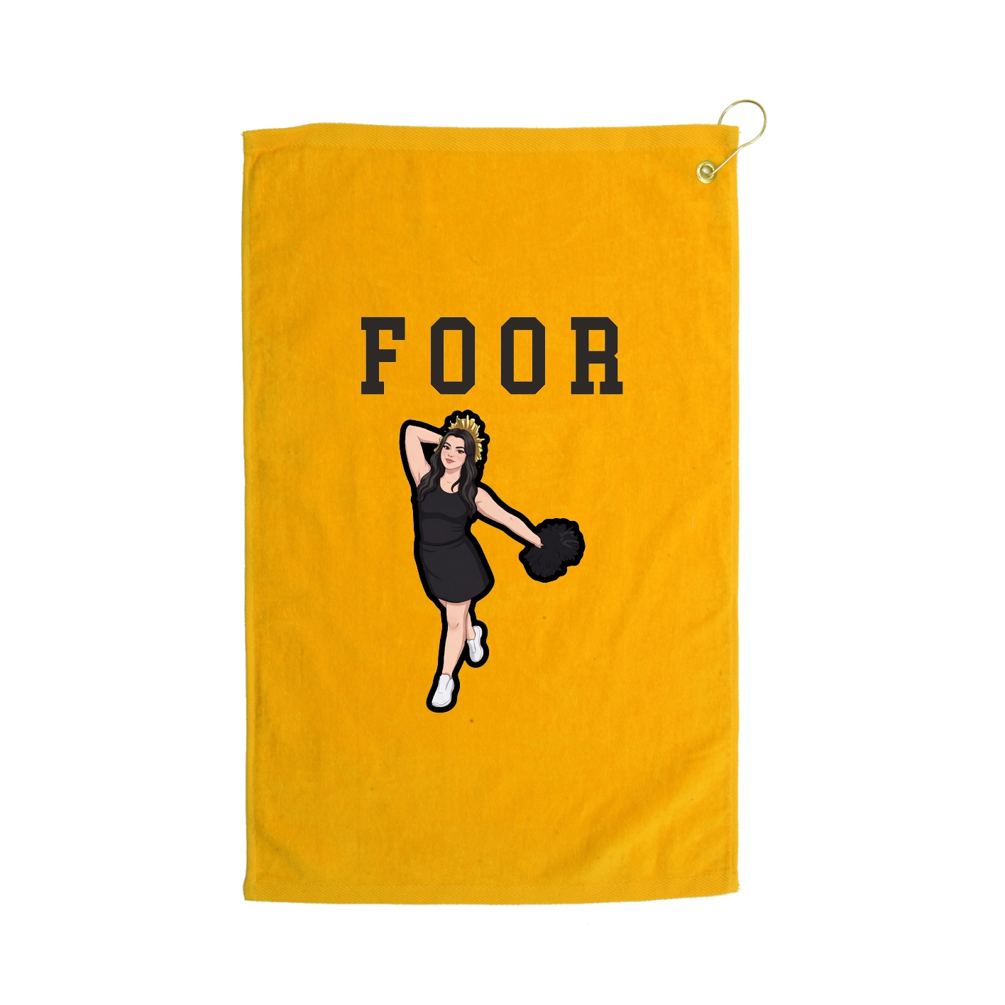 Golf Towel — Shirsey in Gold