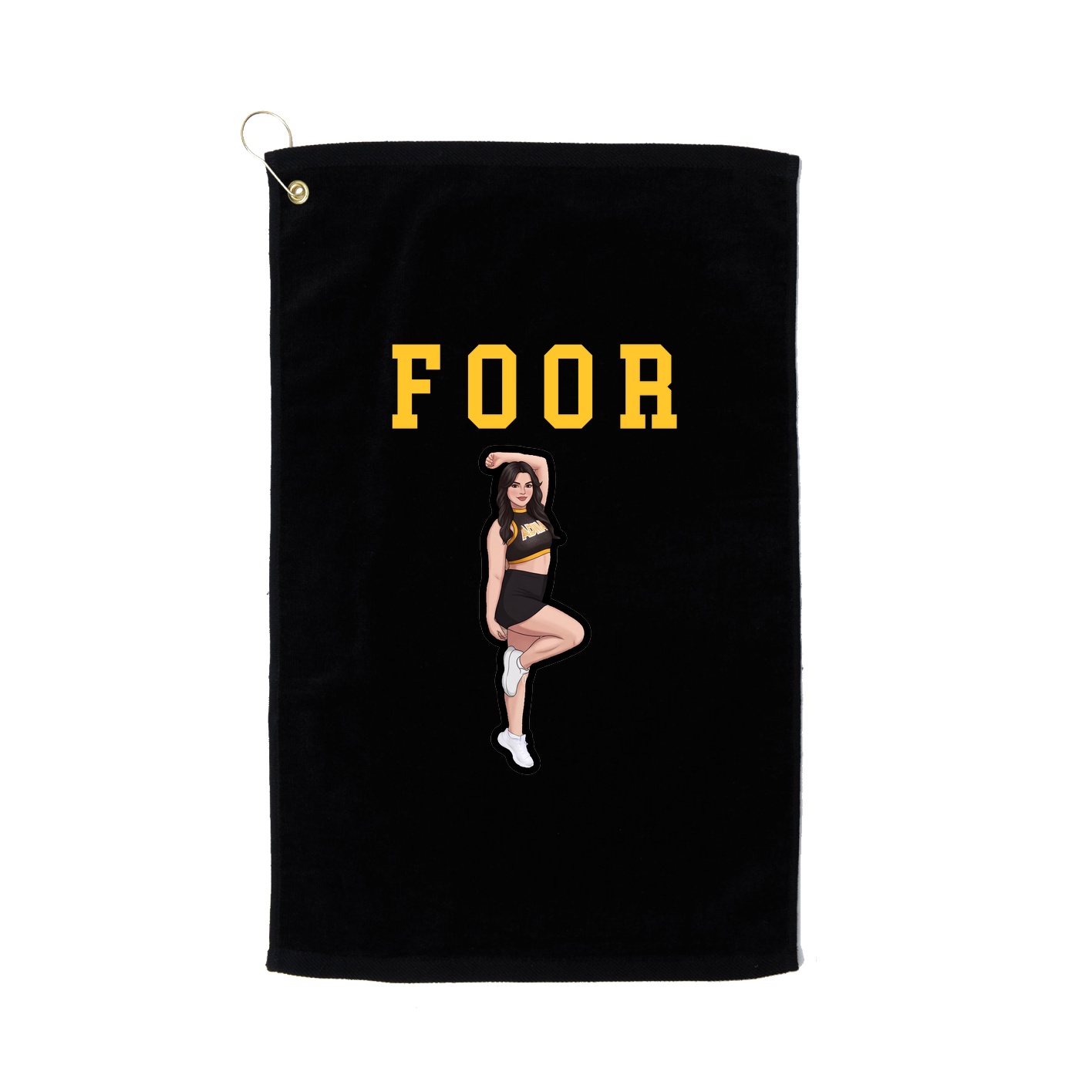 Golf Towel — Shirsey in Black