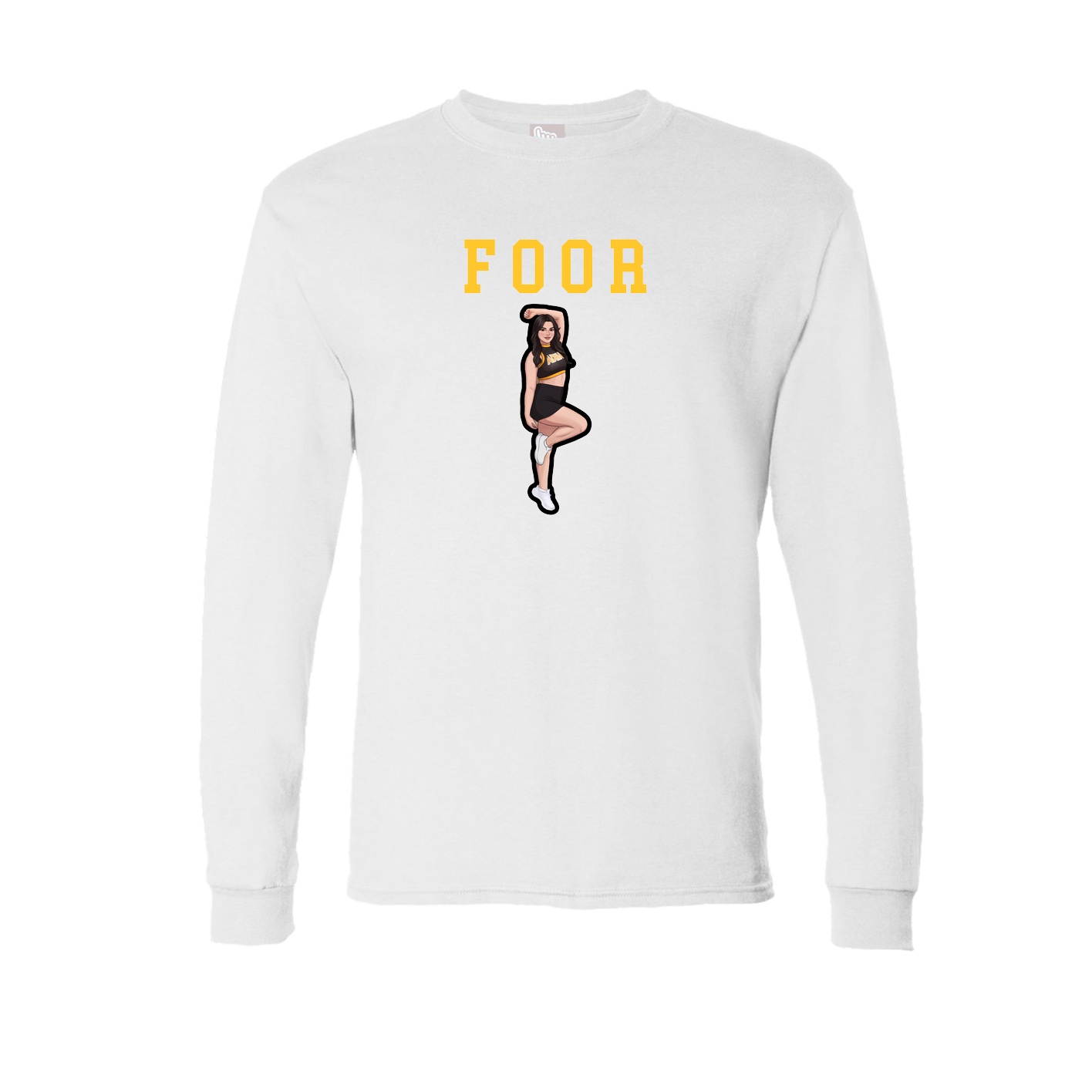 Long Sleeve Tee — Shirsey in White
