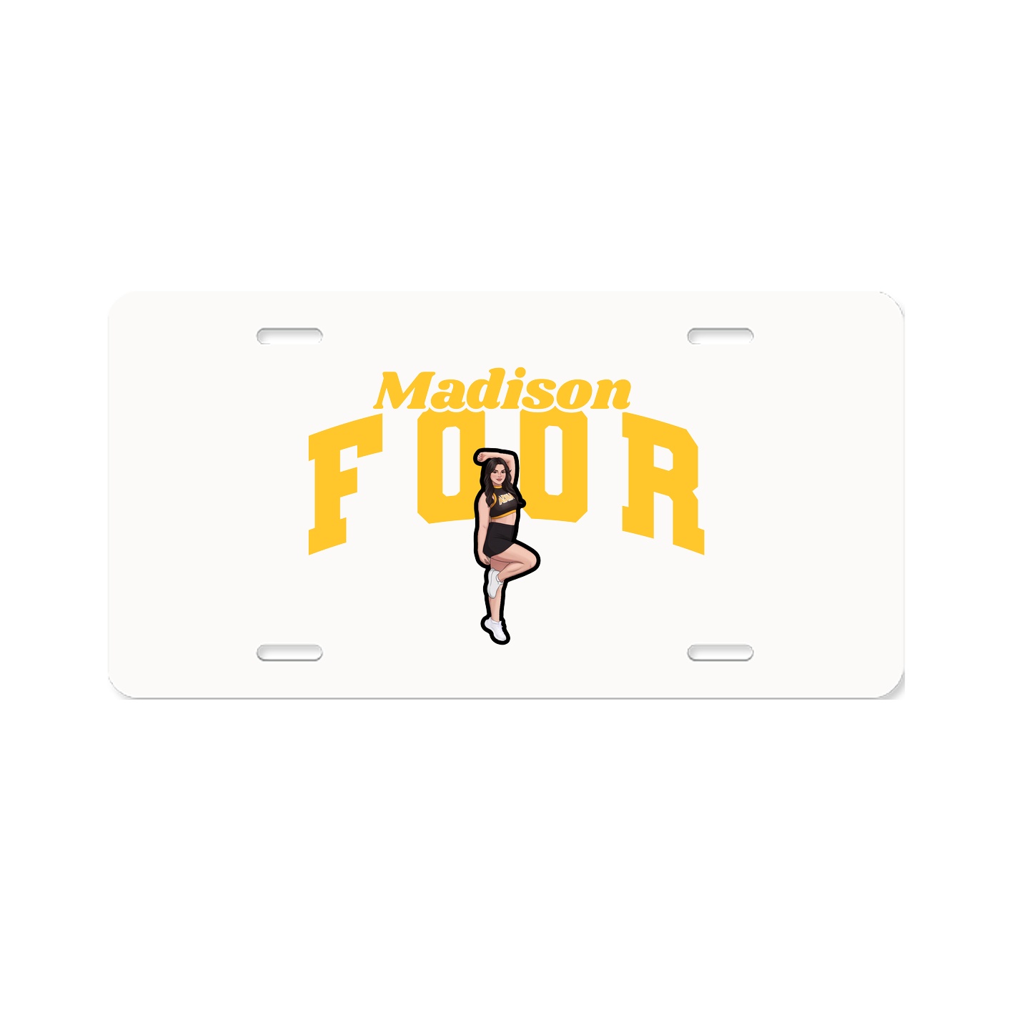 License Plate — Signature Arch in Classic