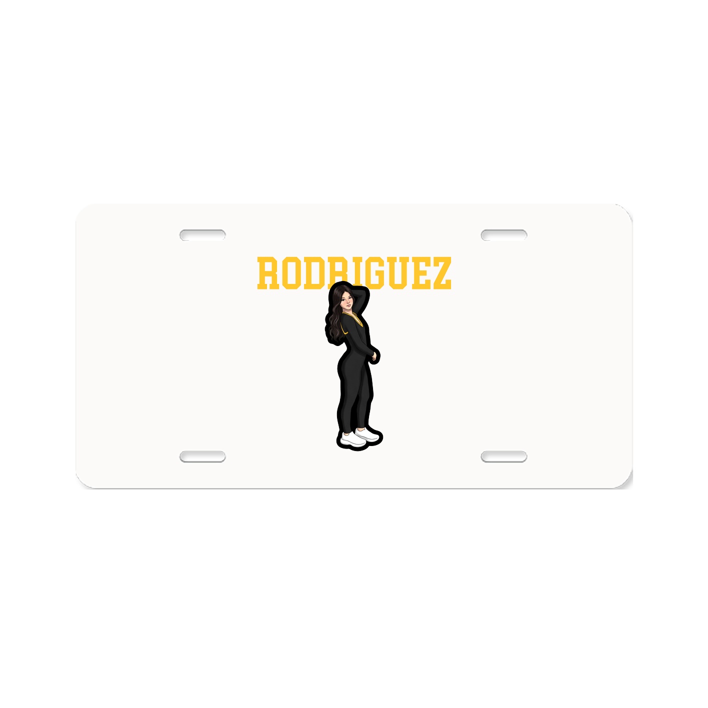 License Plate — Shirsey in Classic