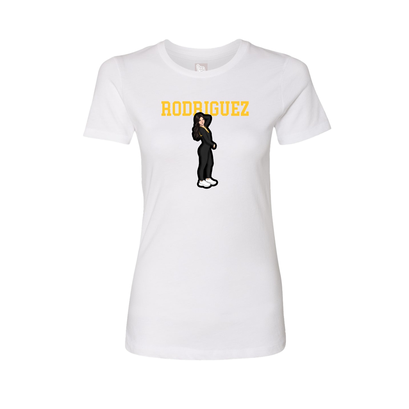 Fitted Women's Tee — Shirsey in White