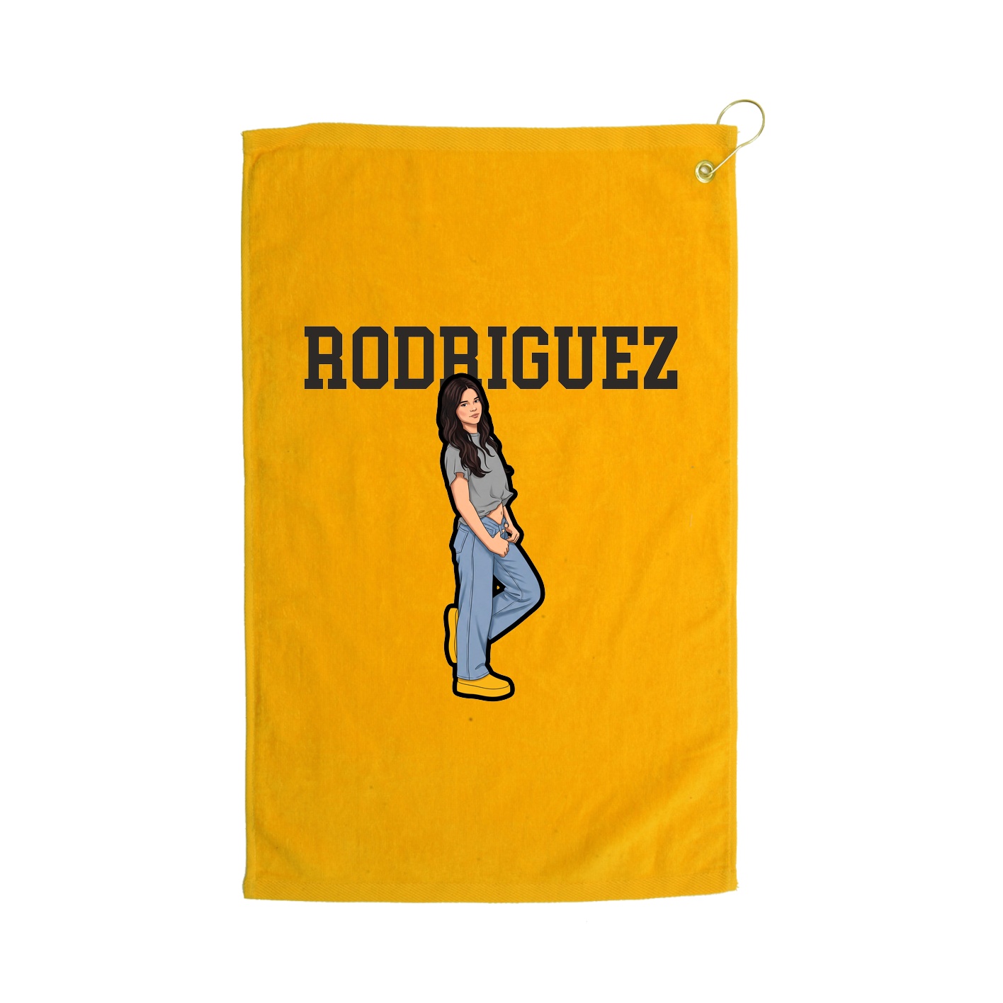 Terry Velour Golf Towel