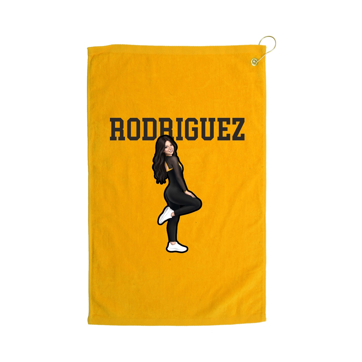 Golf Towel — Shirsey in Gold